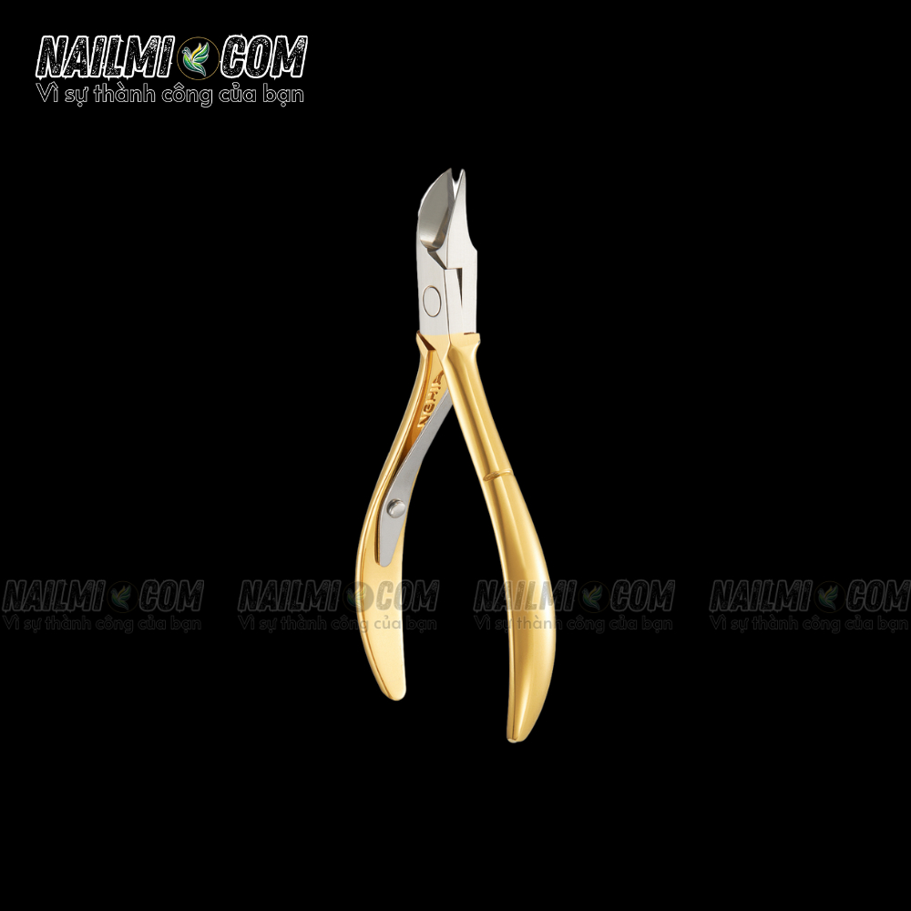 Kềm cắt móng Kềm Nghĩa thép chuyên dụng mạ vàng M.555 Thép carbon, an toàn cho người dùng_thumbnail_2