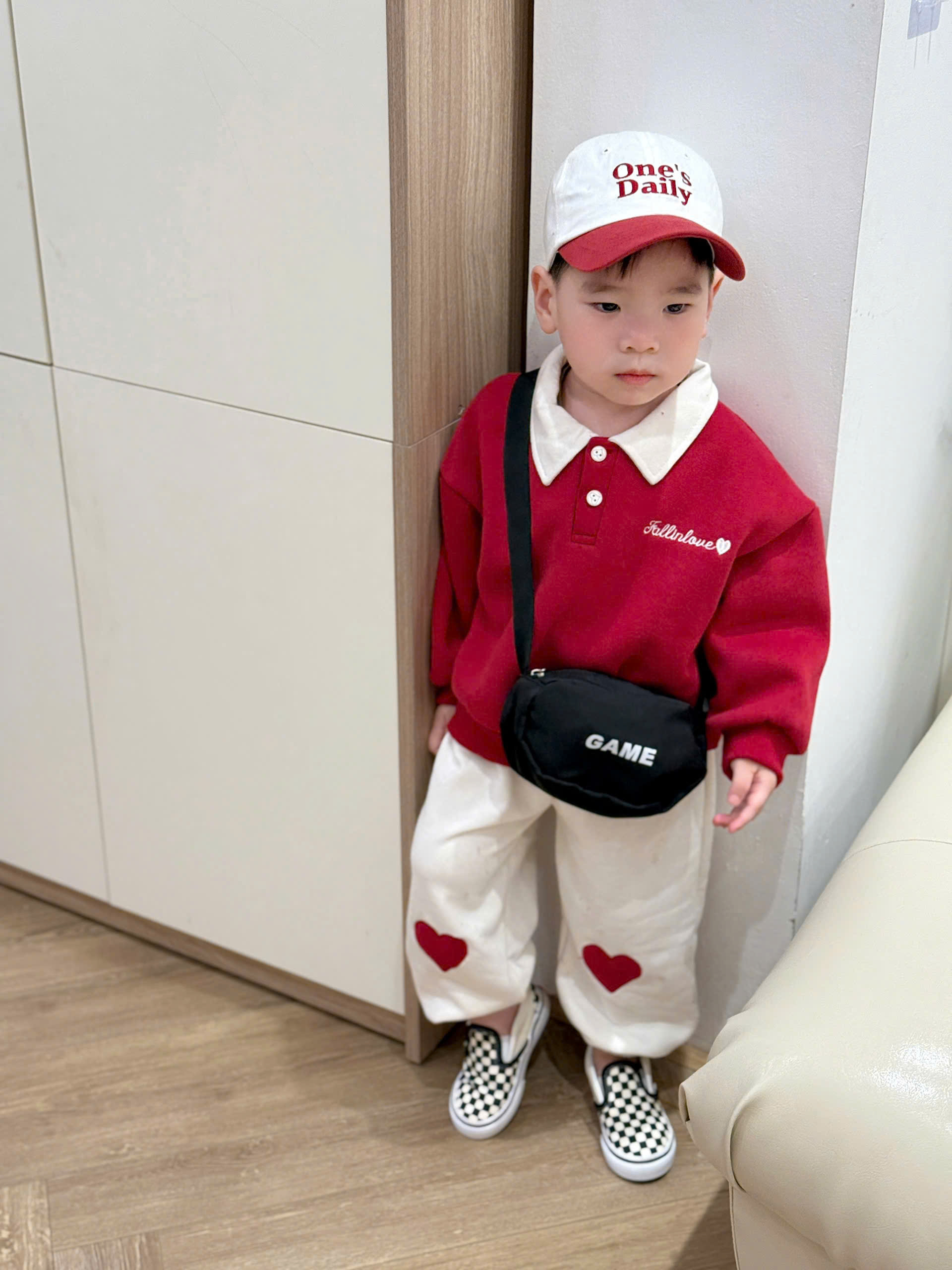 T78 BỘ NỈ POLO FALLINLOVE - A210.435