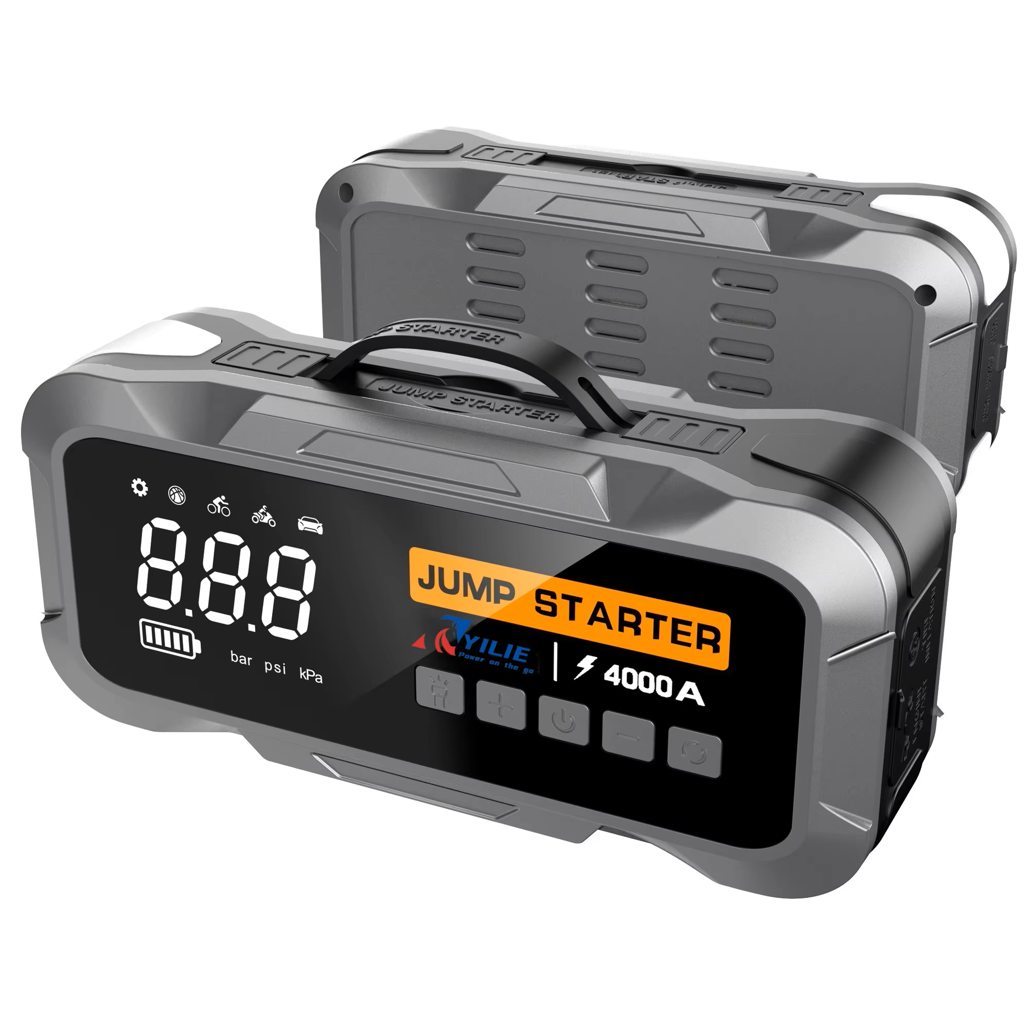 VTech V12 - Cứu Hộ Ô Tô Đa Năng 4 Trong 1 (4000A Jump Starter & 160PSI Air Compressor)_thumbnail_2