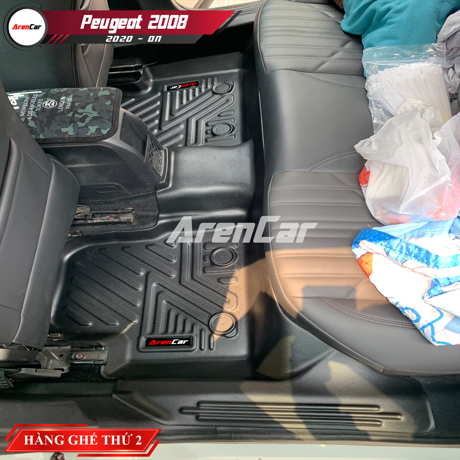 [Aren Car] Thảm Lót Sàn Ô Tô TPE Khuôn Đúc Peugeot 2008_thumbnail_4