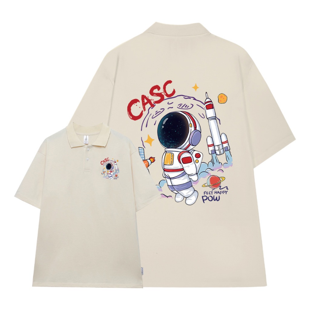 Áo polo nam đứng form tôn dáng PLD765 Miucho Man tay ngắn vải cotton Cổ trụ in artwork_thumbnail_0