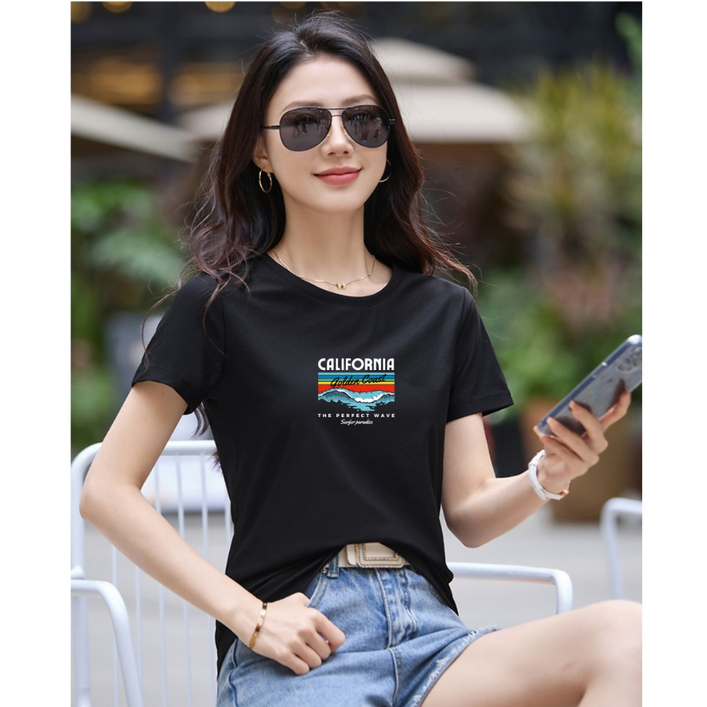 [Form vừa] Áo thun nữ 𝐋𝐎𝐙𝐀 