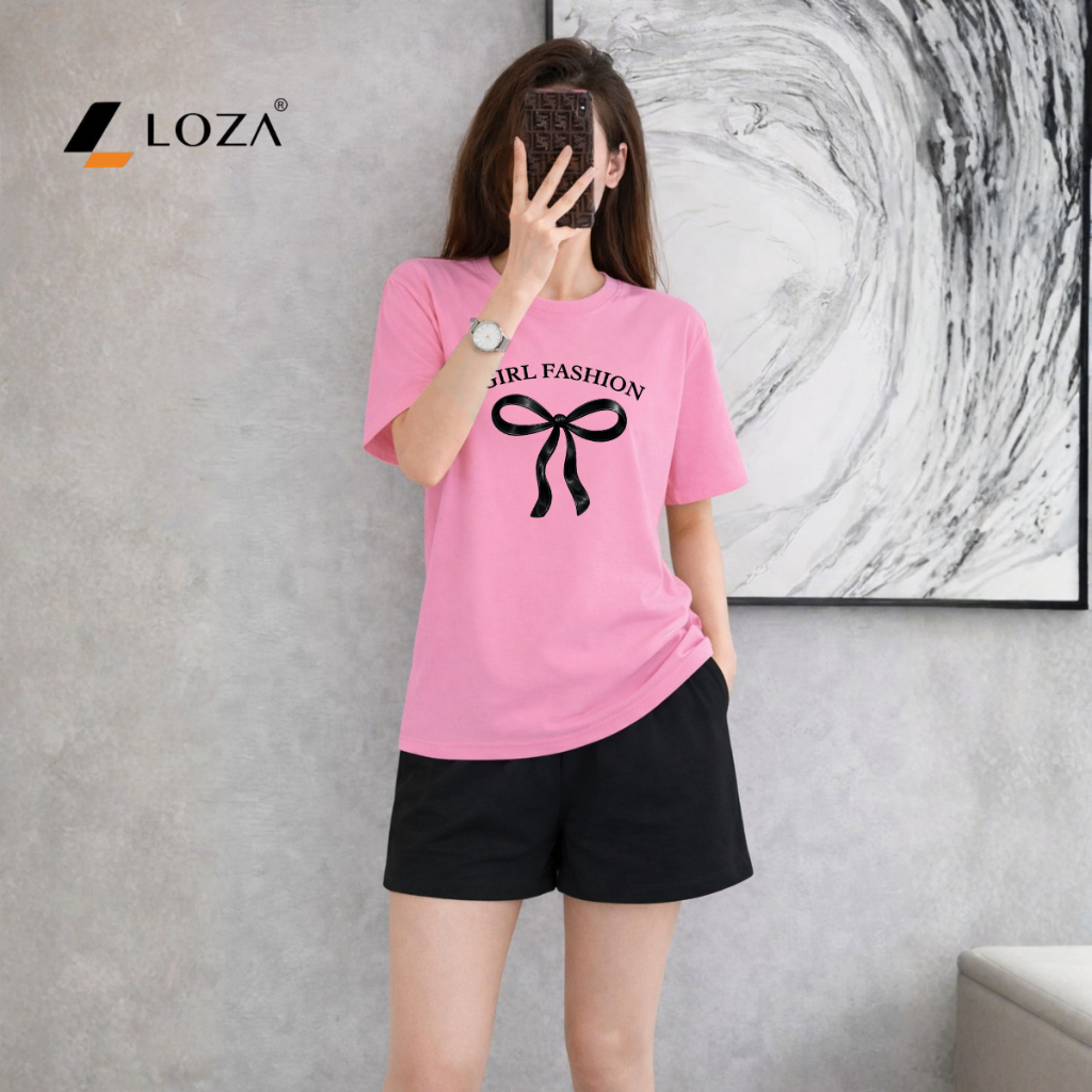 [Form rộng] Set đồ nữ dáng rộng hình nơ 'Girll Fashion'- Loza BP588-1_thumbnail_6