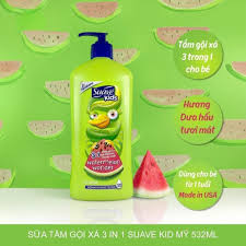 SỮA TĂM SUAVE KIDS 532ml dưa hấu