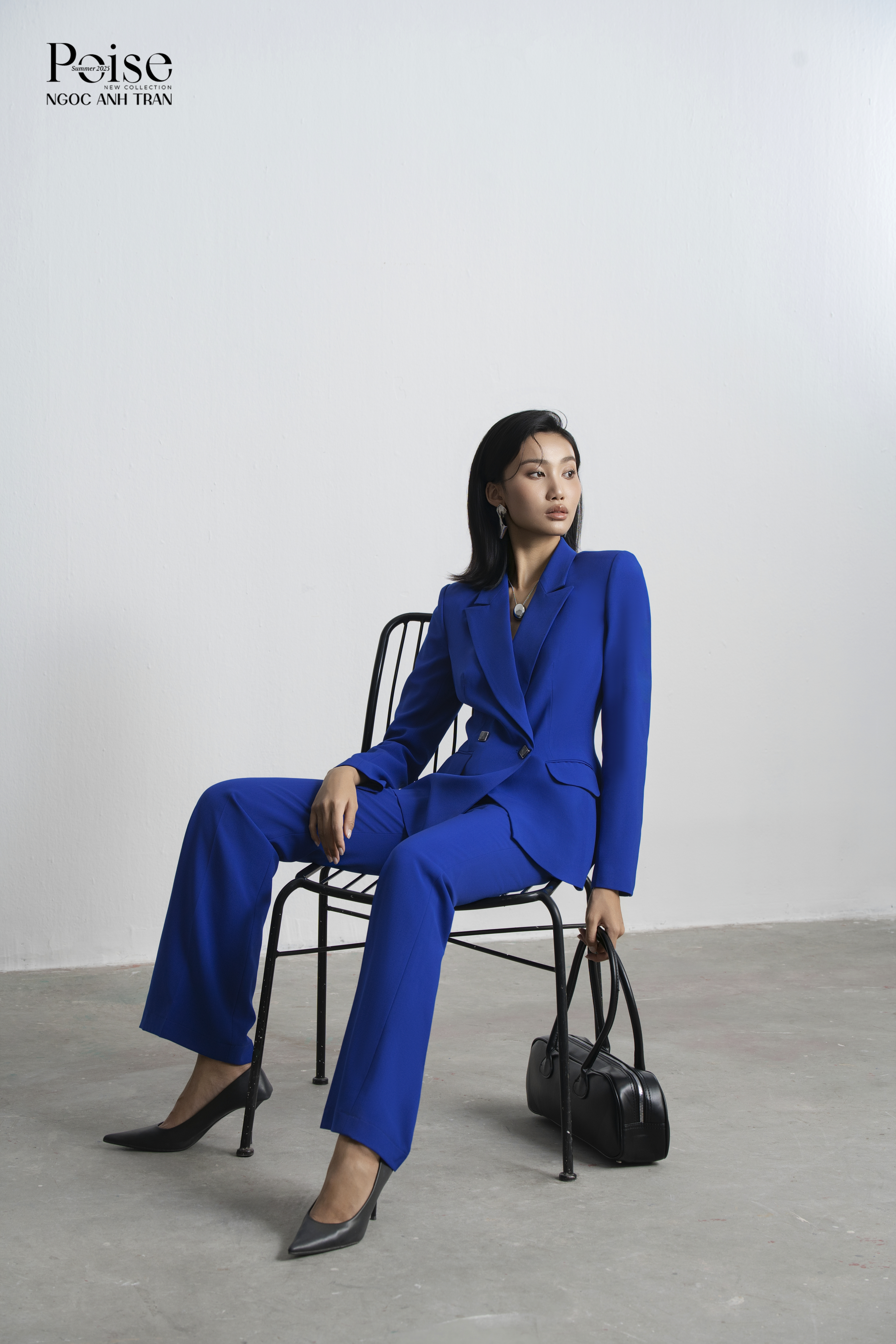 Set V047 - Set vest xanh coban phối quần loe cùng màu_thumbnail_3