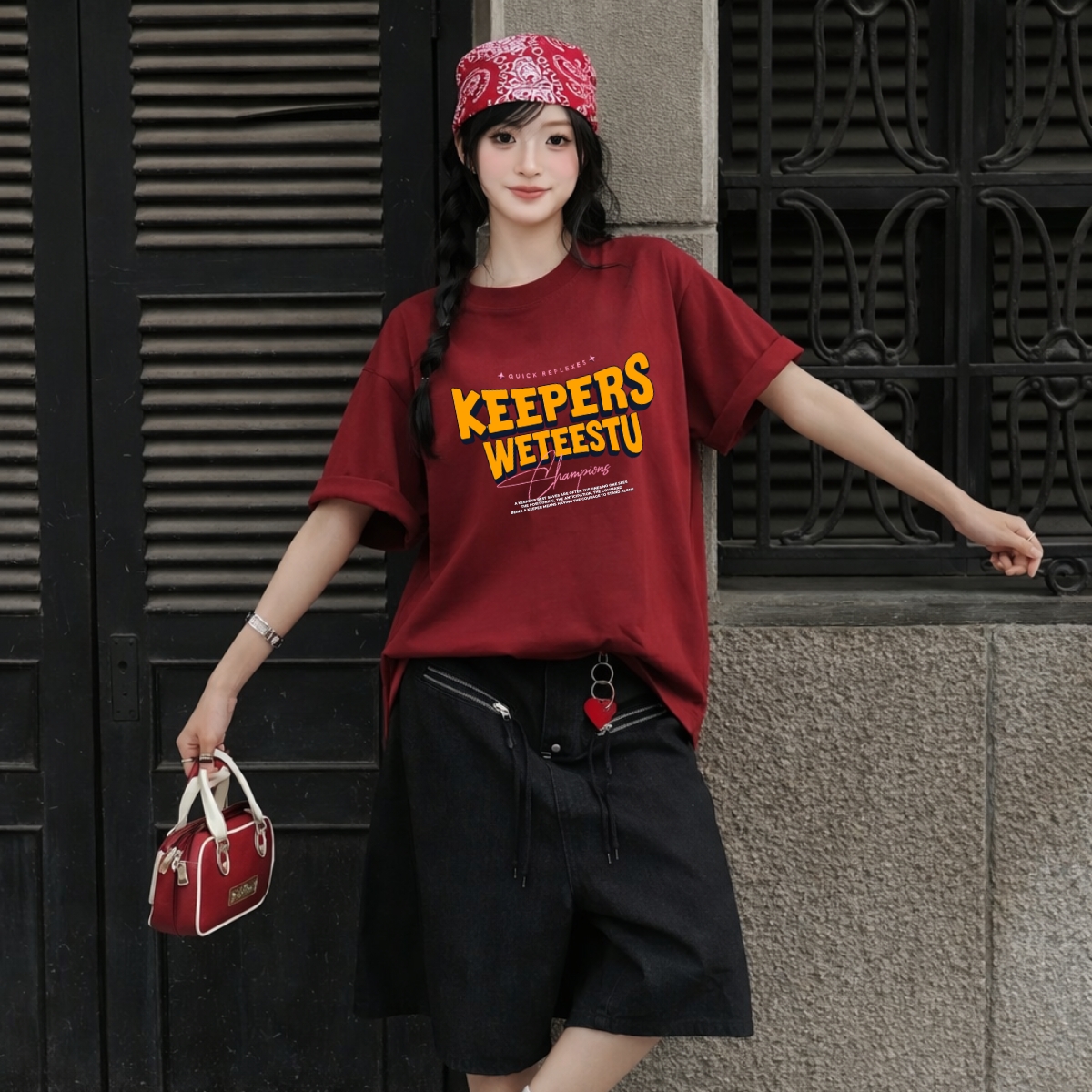 Áo thun unisex UX30-1130 in chữ KEEPERS WETEESTU dáng oversized local brand WETEE_thumbnail_0