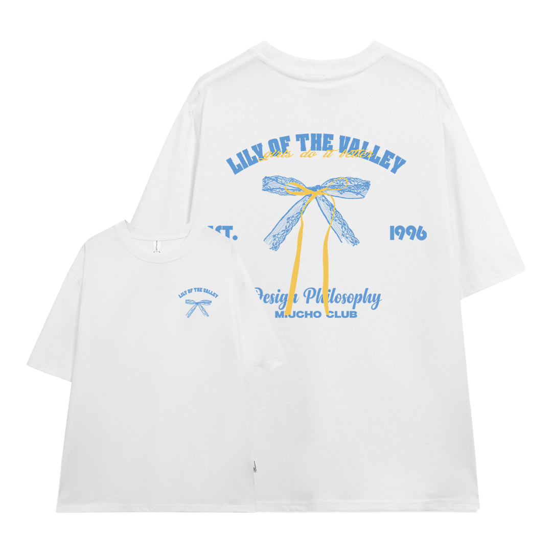 Áo thun hình nơ form rộng local brand ATD1250 Miucho tay ngắn cổ tròn in mix_thumbnail_0