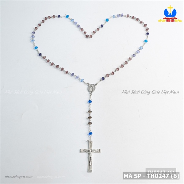 Chuỗi Mân côi 50 phale Itay (màu tím + xanh dương)_thumbnail_1