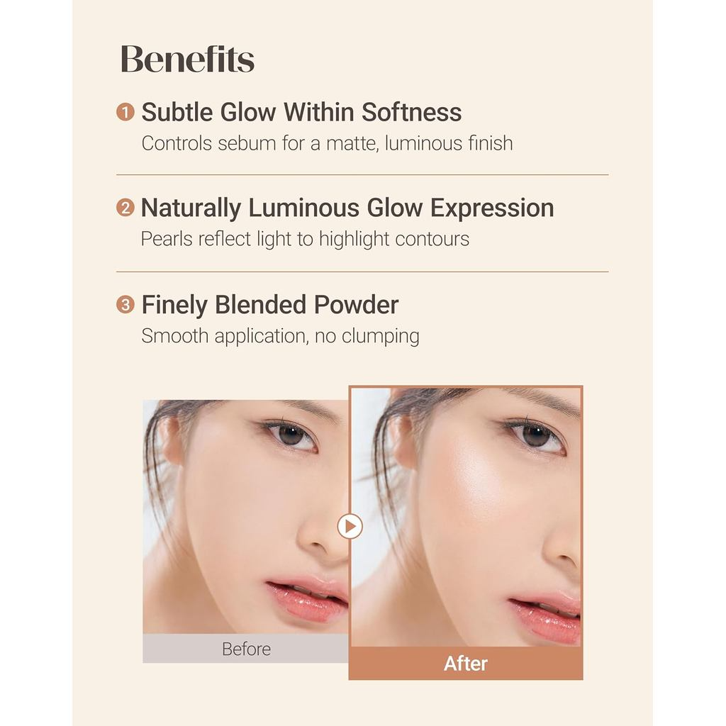 [THE SAEM] Phấn phủ nén The Saem Perfect Glam Glow Pact 12g