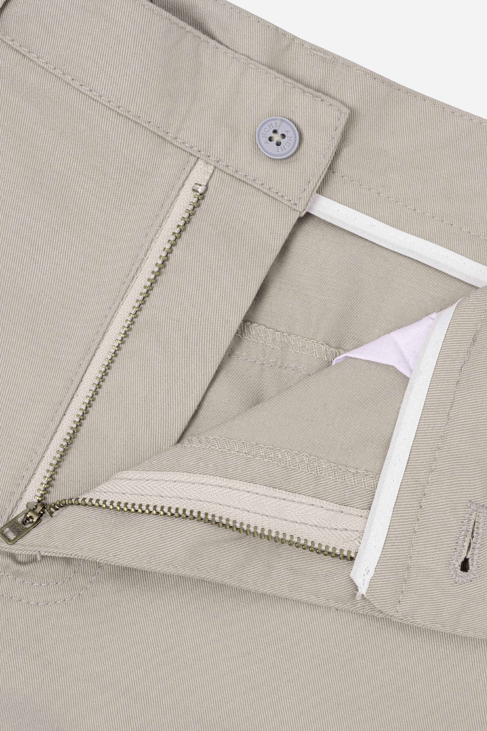 Quần Soọc Kaki Túi Hộp Nam Trung Niên ANCHI Dáng Suông Dài Qua Gối Màu Vỏ Đỗ_thumbnail_27