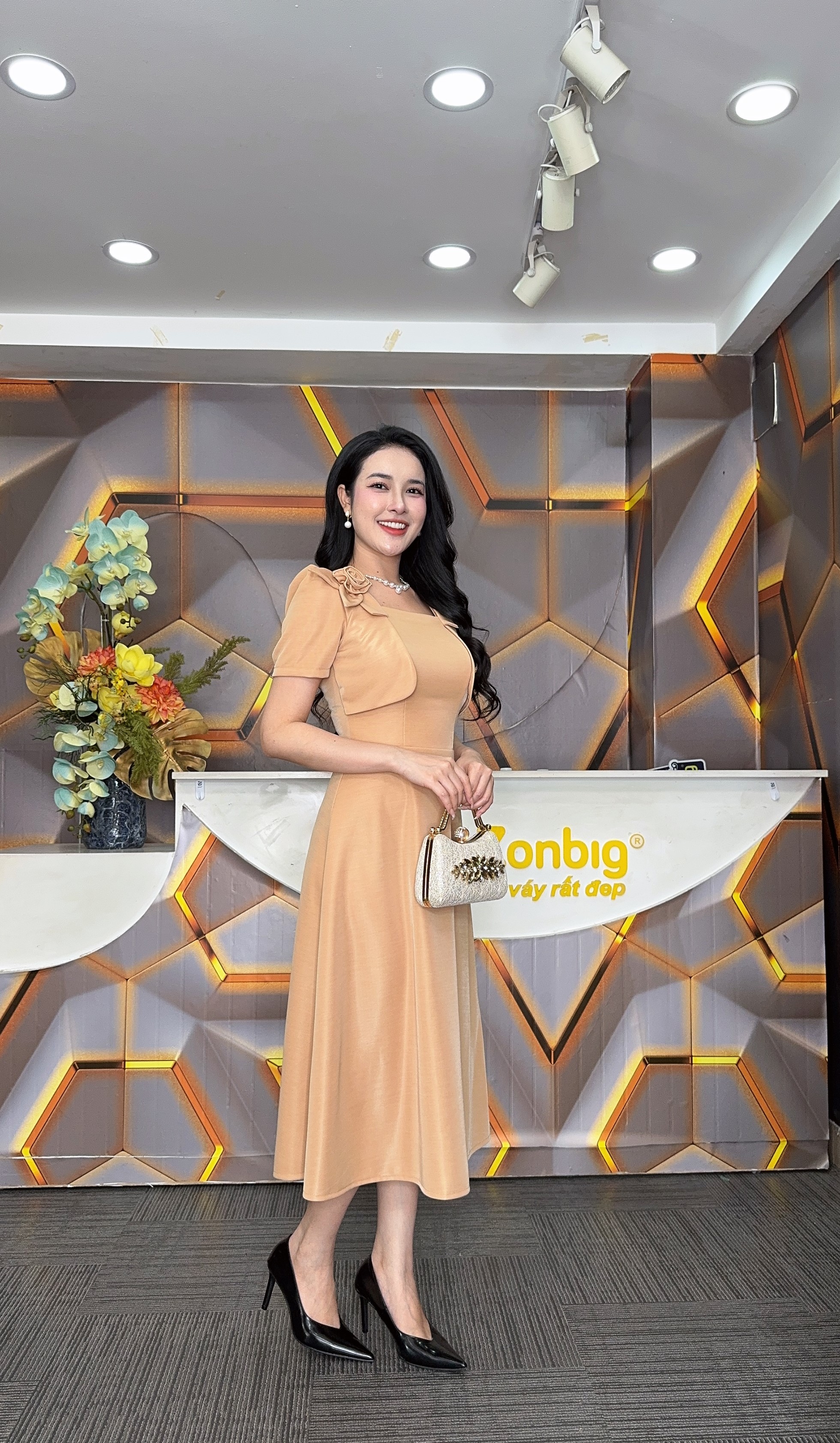 Đầm xòe - Y1897 - Thương hiệu Zonbig_thumbnail_5