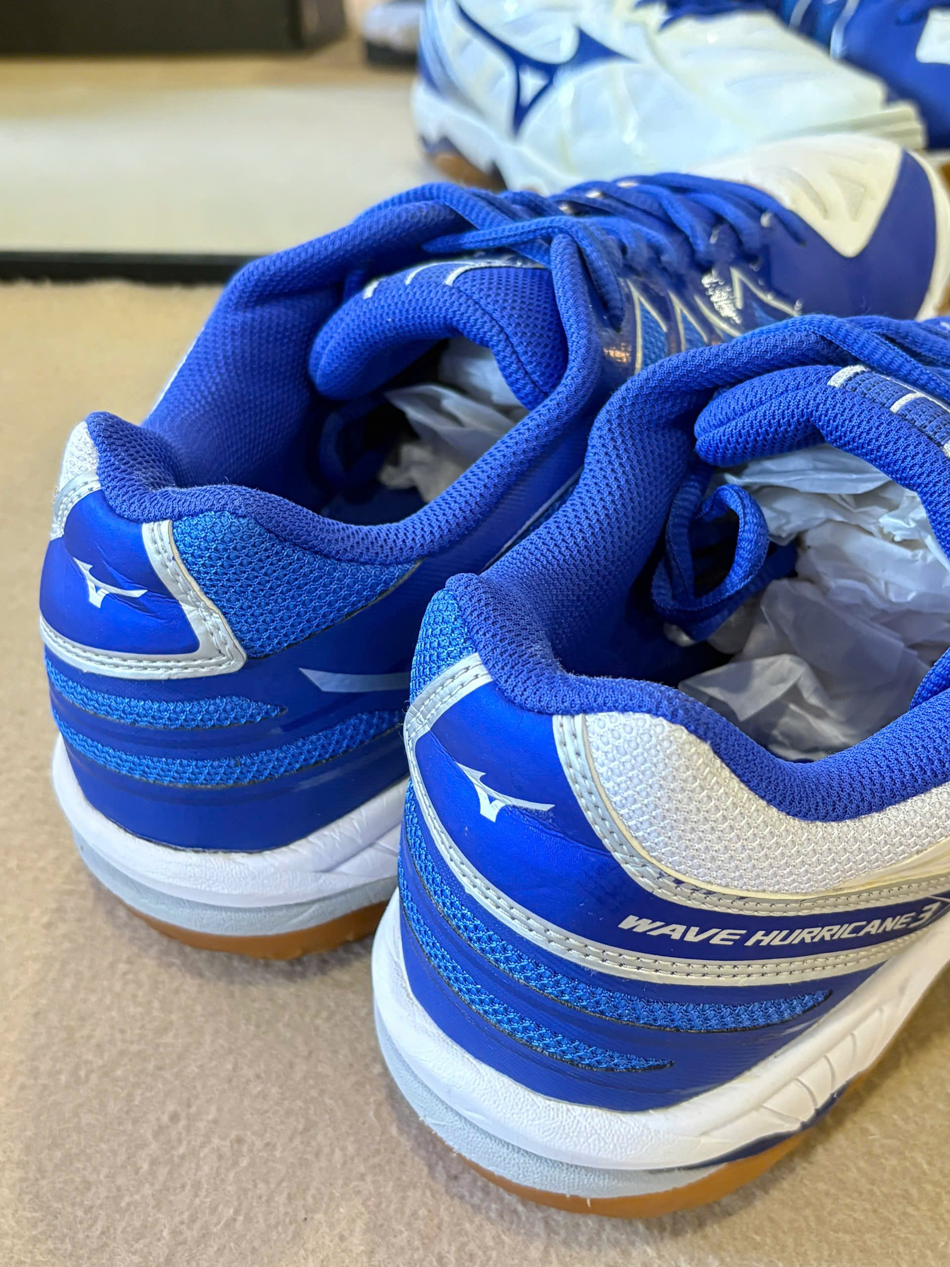 Mizuno Wave Hurricane 3 Volleyball Shoes V1GB174022 - White/Blue_thumbnail_5