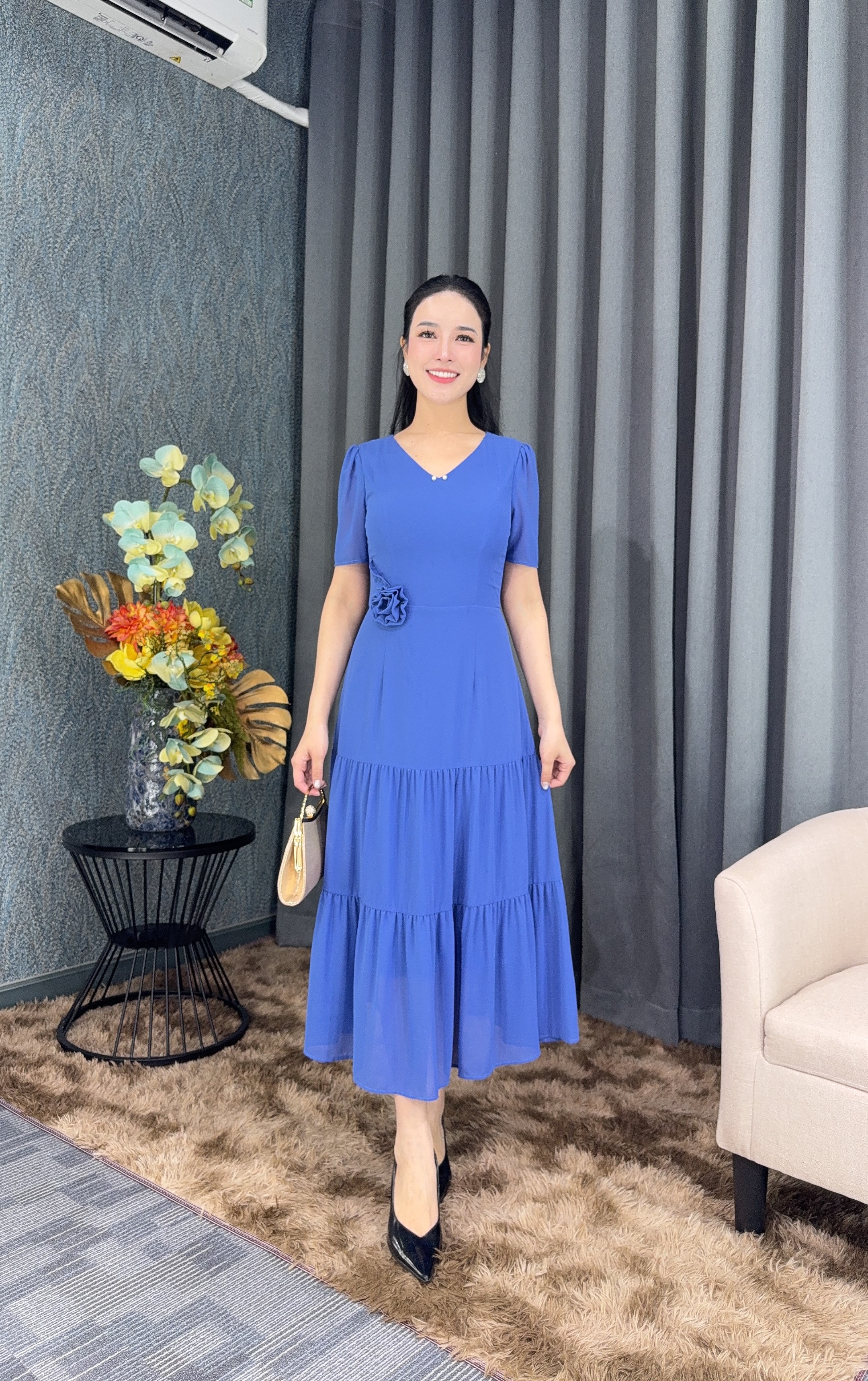 Đầm xòe - Y2049 - Thương hiệu Zonbig