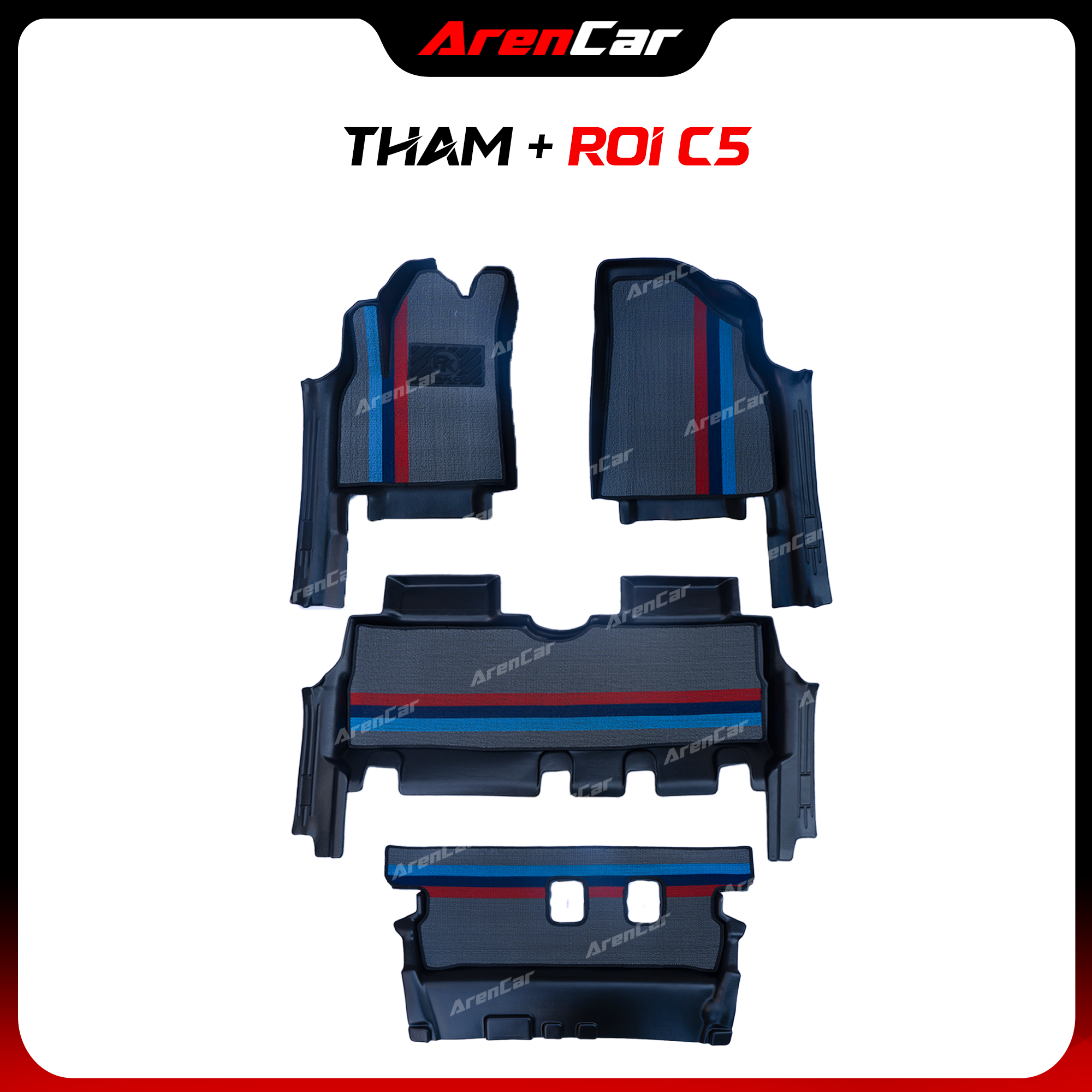 Thảm Lót Sàn Ô Tô TPE Nhựa Đúc Toyota Land Cruiser Prado_thumbnail_1