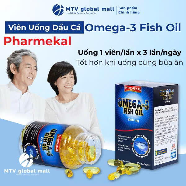 Dầu Cá Pharmekal Omega-3 Fish Oil 100 Viên_thumbnail_4