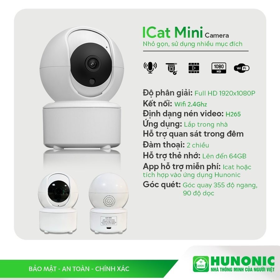 Camera Icat Mini Hunonic