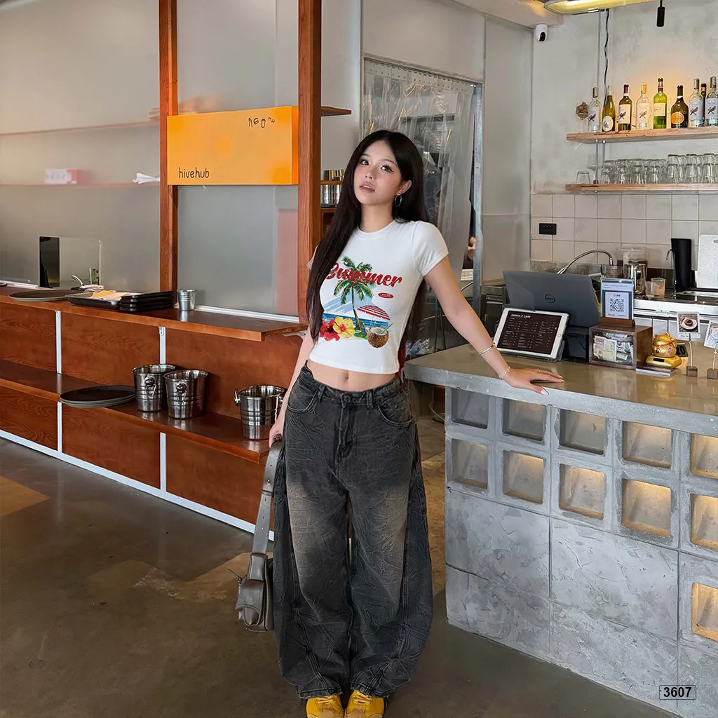 Áo baby tee form ôm Summer vibe Beezy 3607_thumbnail_3