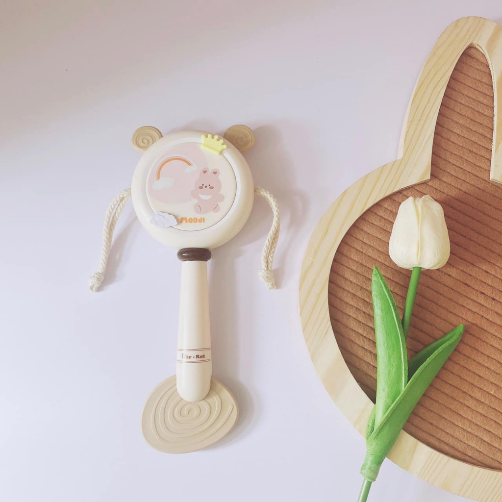 Đặc điểm nổi bật trống lục lạc kiêm gặm nướu Modui Barrot 