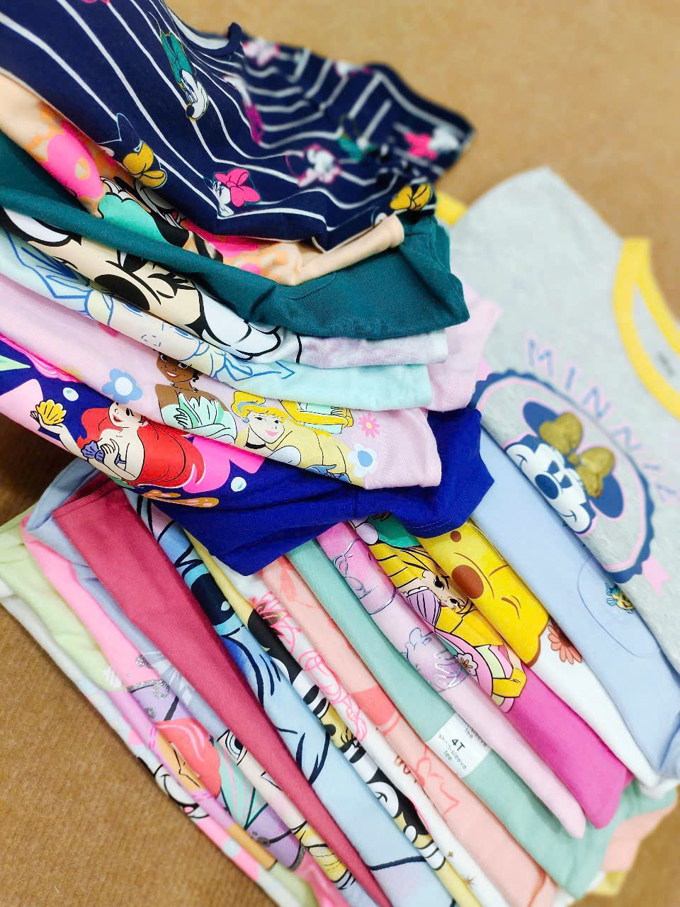 HE99 - Set 3 áo bé gái ( NGẪU NHIÊN - TRỘN FORM ) mua từ 2set trùng