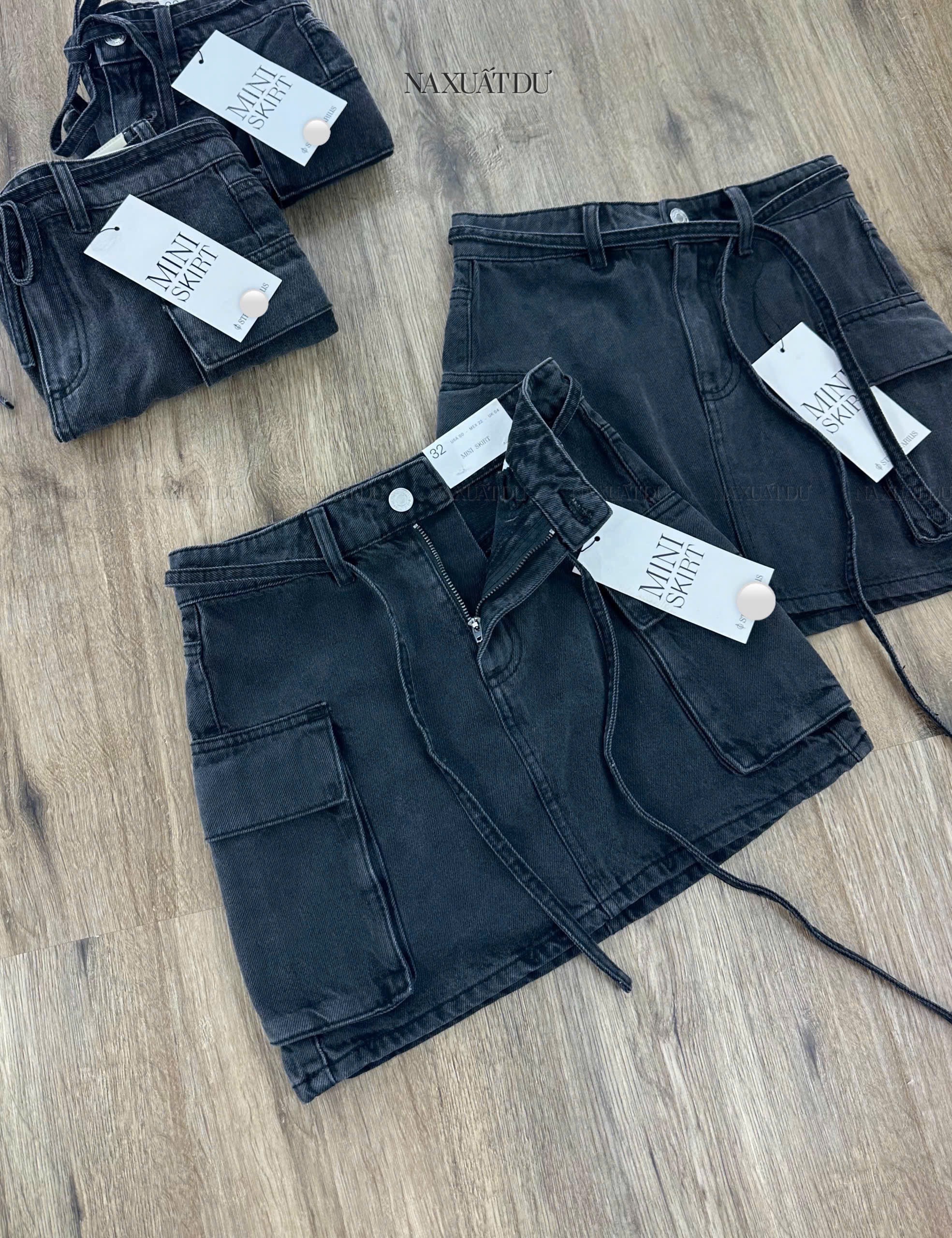Chân váy jeans 