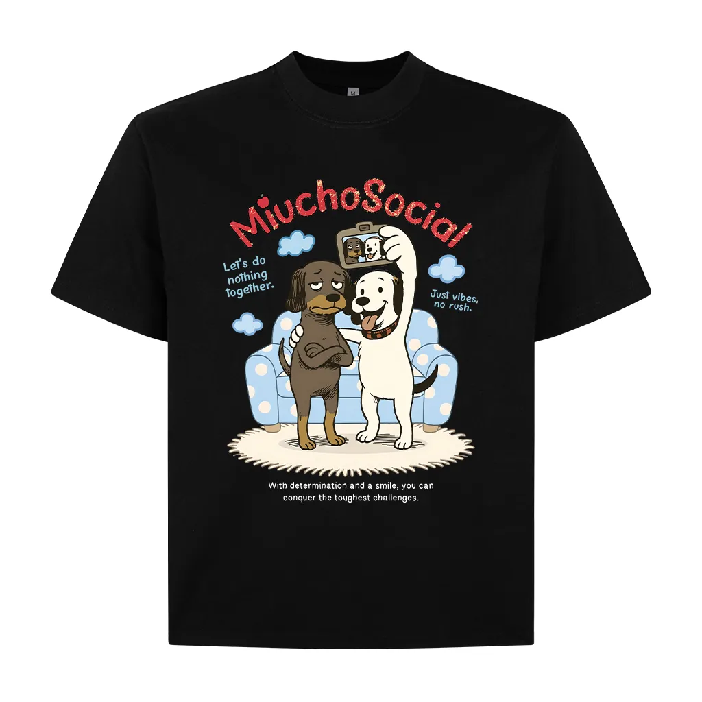 Áo thun form boxy Miucho Social 2561 phong cách Hàn Quốc vải cotton cao cấp mềm mại thoáng mát in mix_thumbnail_6