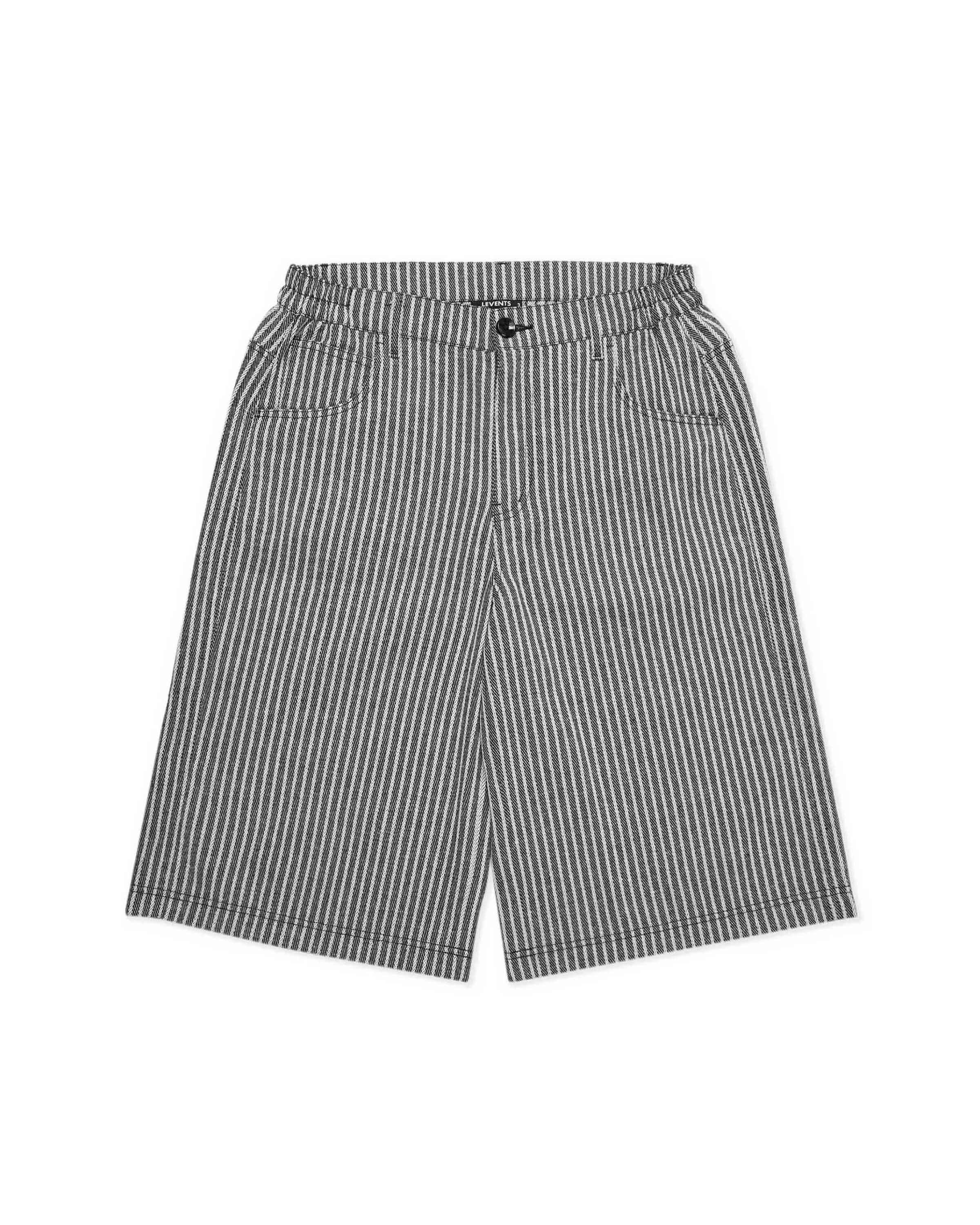 Levents® Striped Jorts/ Black_thumbnail_0