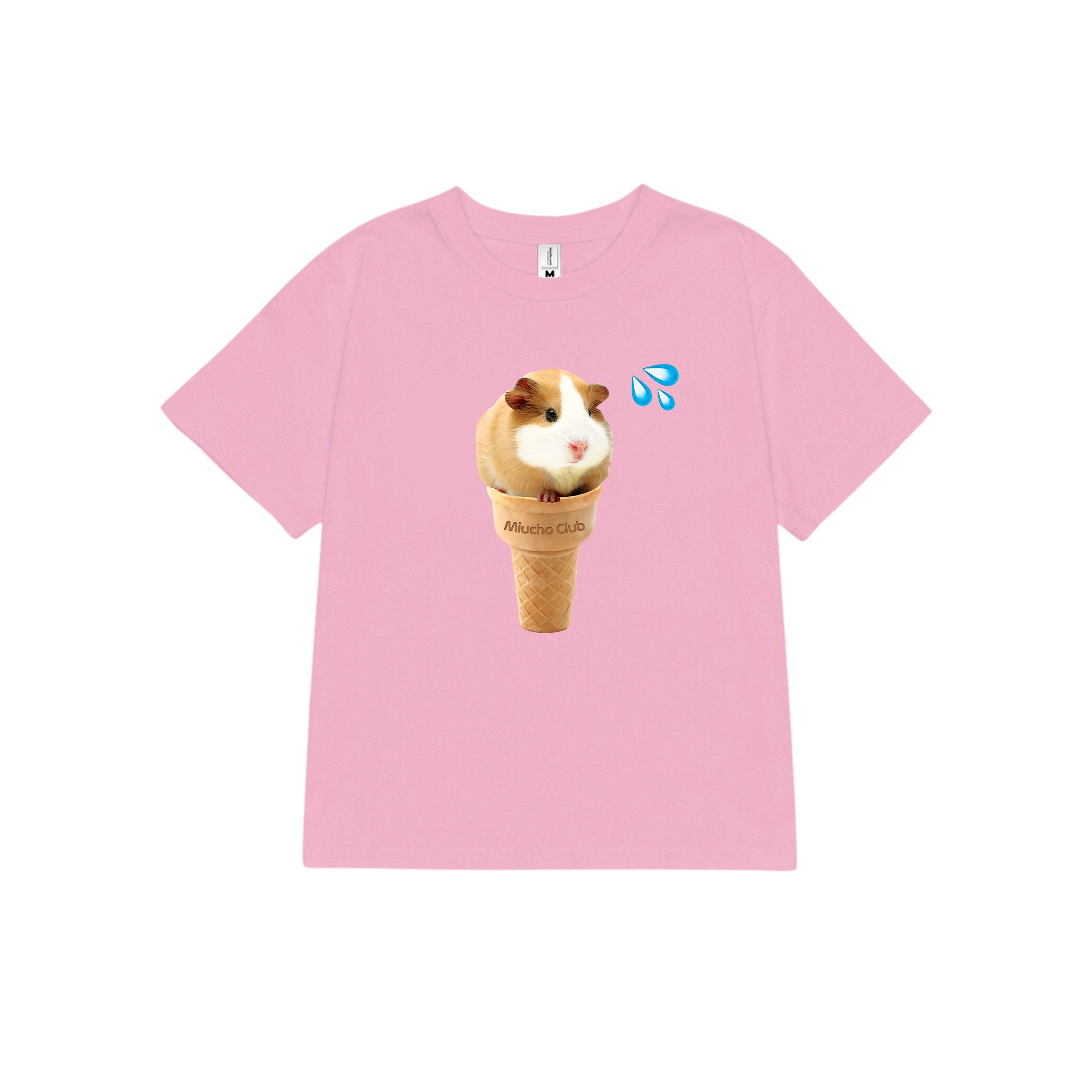 Áo Thun baby tee form ôm ABD1346 Miucho vải cotton co giãn in mix_thumbnail_18