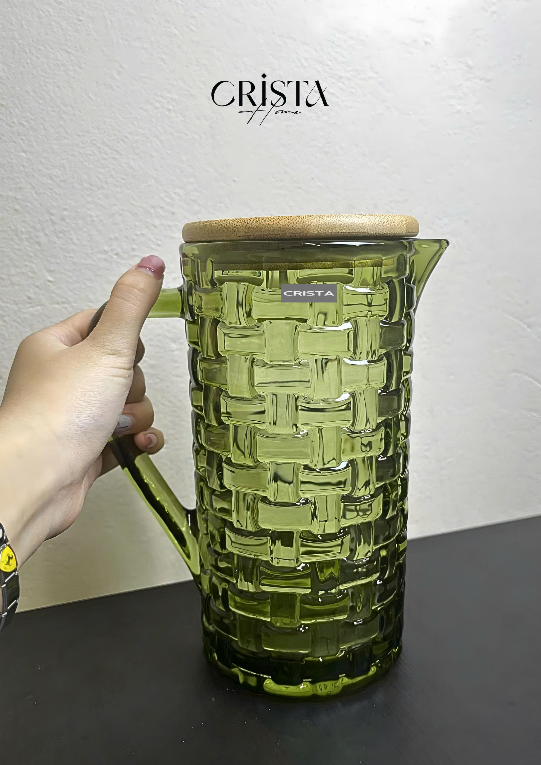 Bình thủy tinh CRISTA HOME vân caro 1000 ml_thumbnail_19