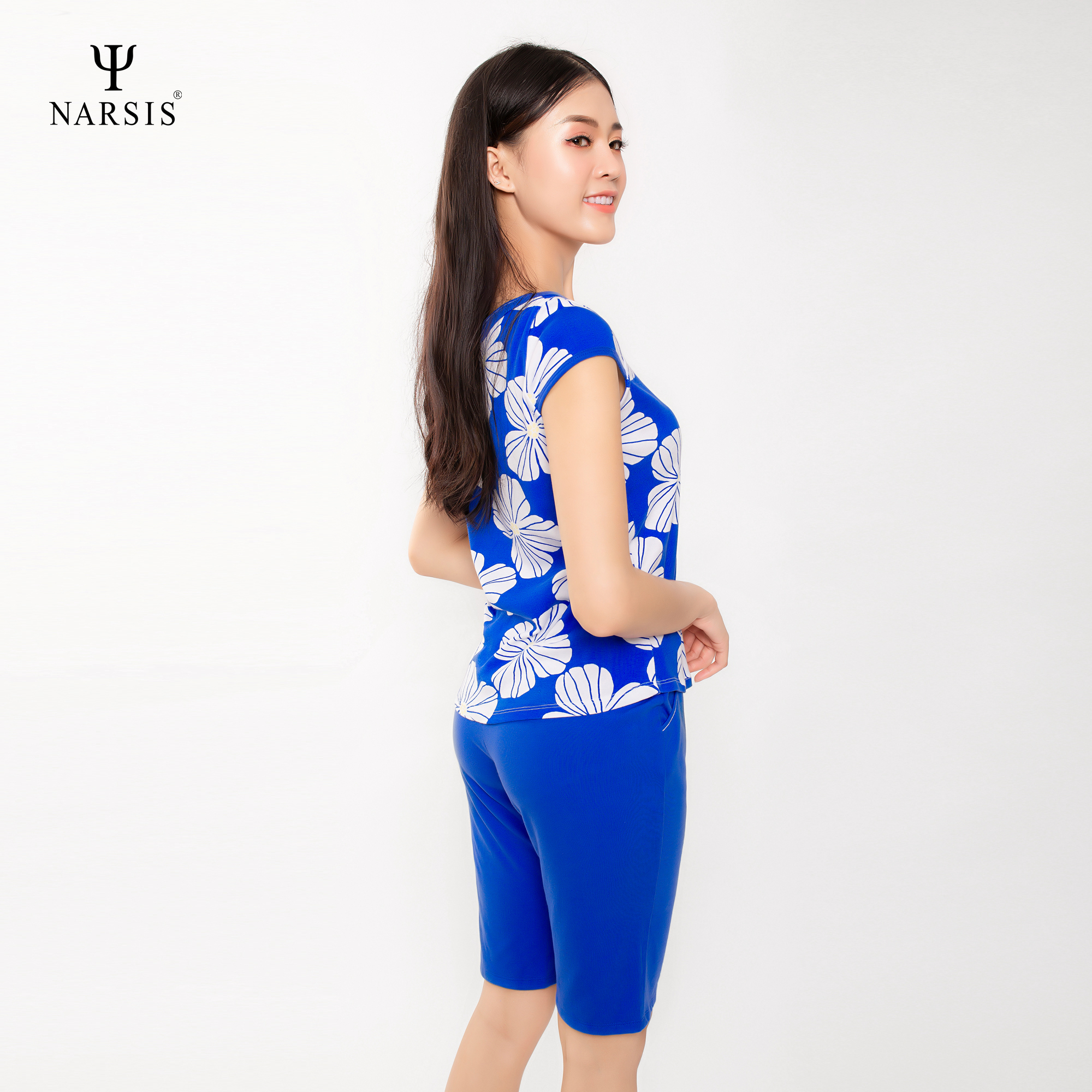 BỘ HÈ NỮ M8088 NARSIS CHẤT LIỆU THOÁNG MÁT, DỄ CHỊU, THOẢI MÁI CẢ NGÀY, DỄ VẬN ĐỘNG_thumbnail_2