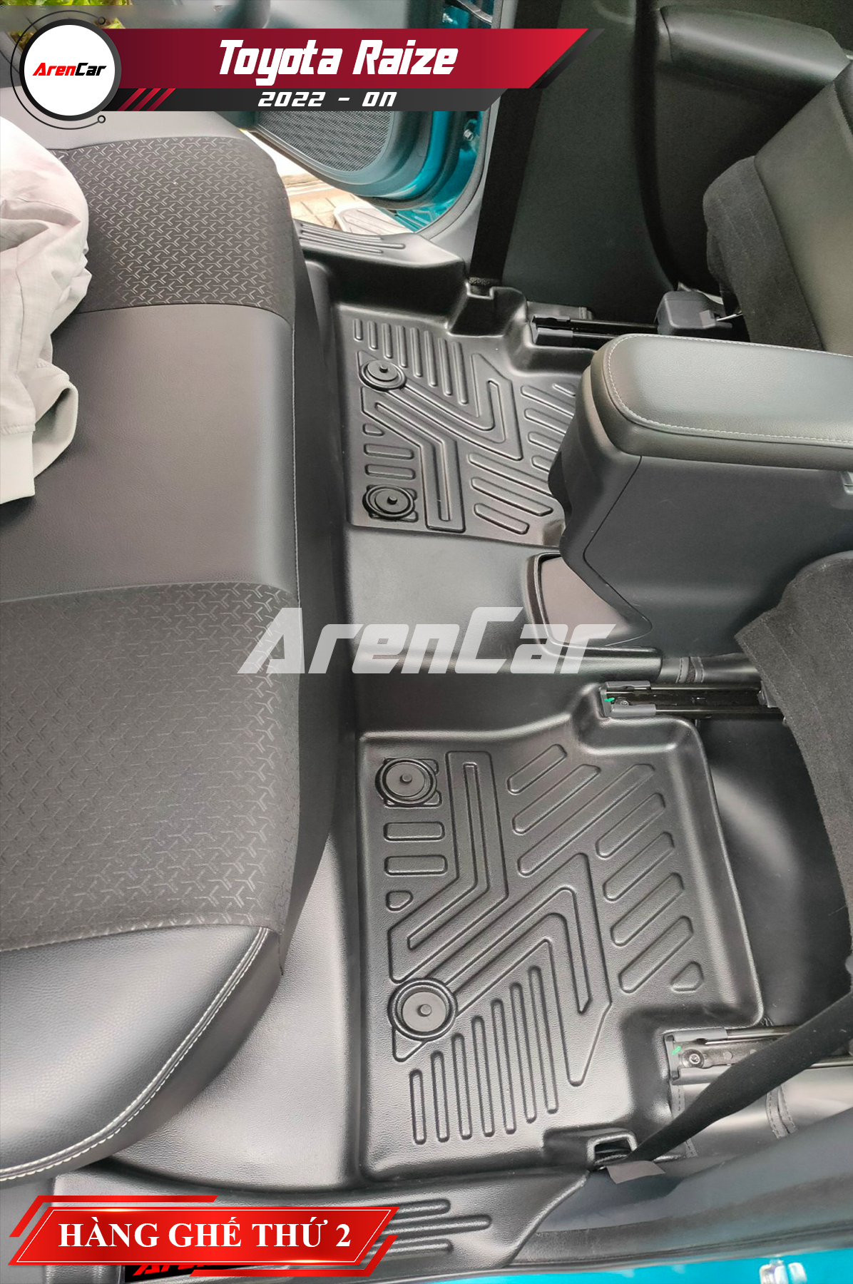 Thảm Lót Sàn Ô Tô TPE Nhựa Đúc Toyota Raize_thumbnail_4