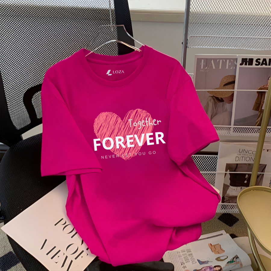 [Form Rộng] Áo thun nữ LOZA dáng rộng thời trang nhiều mẫu trẻ trung - G0197