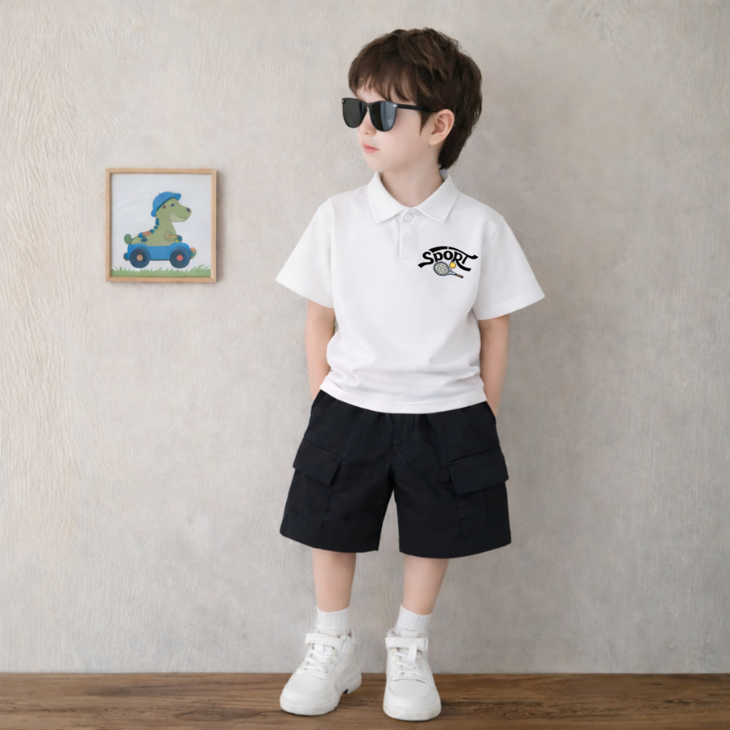 Set bộ Polo bé trai hình chữ SPORT - Loza Kids BU598_thumbnail_4