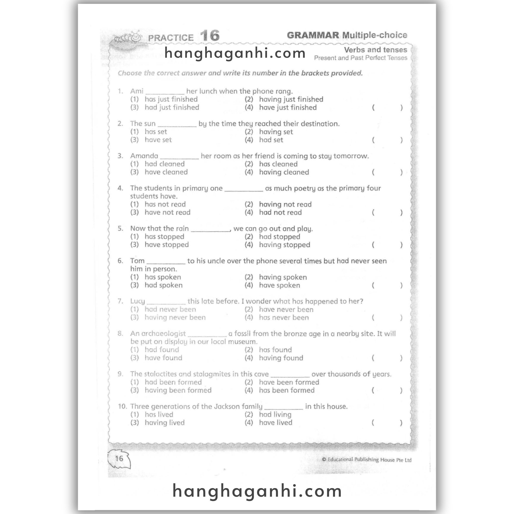 Complete Practice Book for Grammar, Vocabulary & Comprehension Primary 6_thumbnail_13