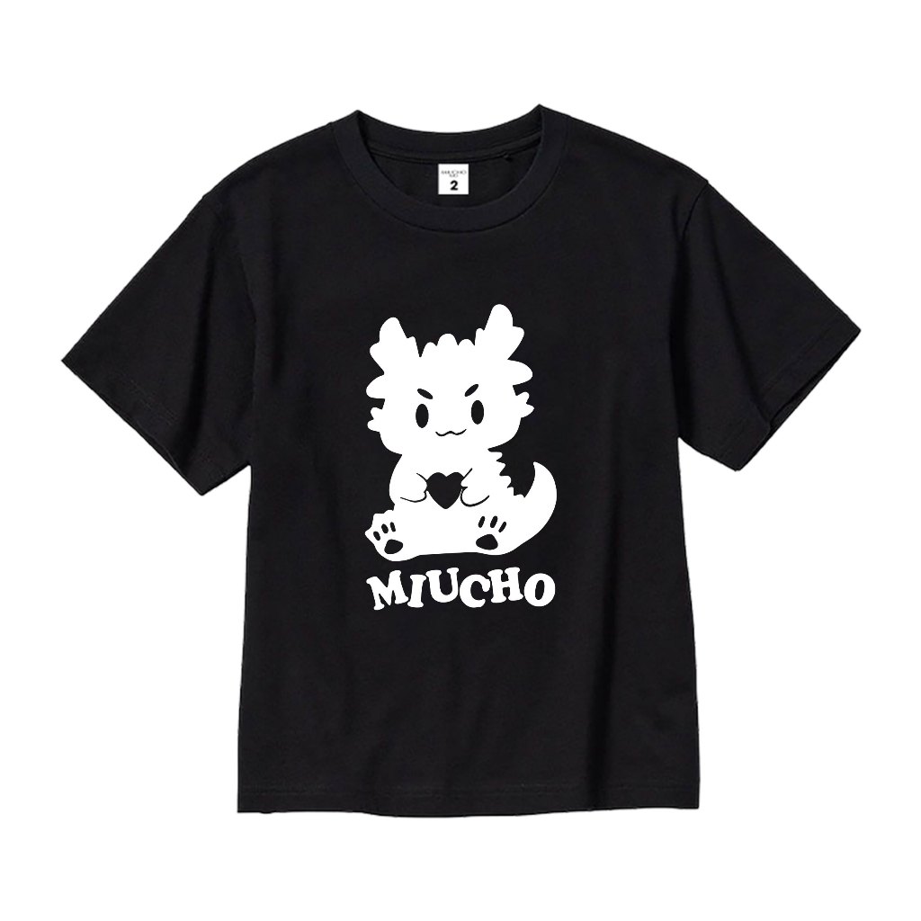 Áo thun tết đẹp cho bé gái bé trai form rộng thoáng mát AED907 Miucho Kid 100% vải cotton basic in mix_thumbnail_0