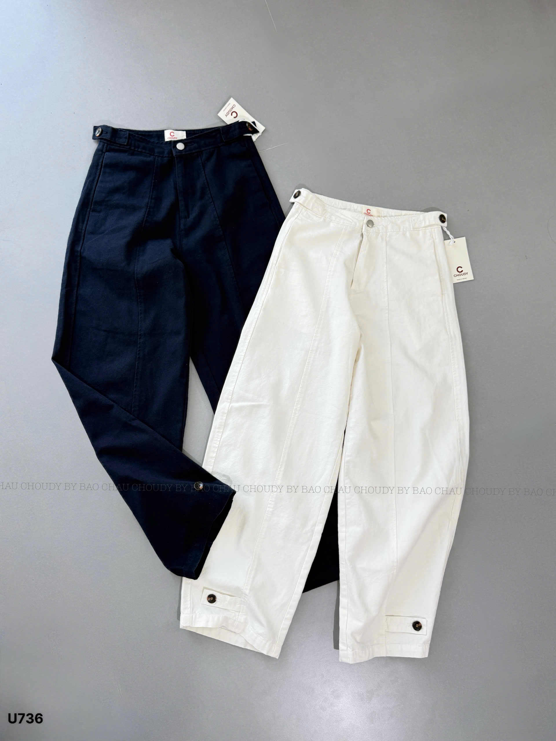 U736 QUẦN KAKI 2 MÀU