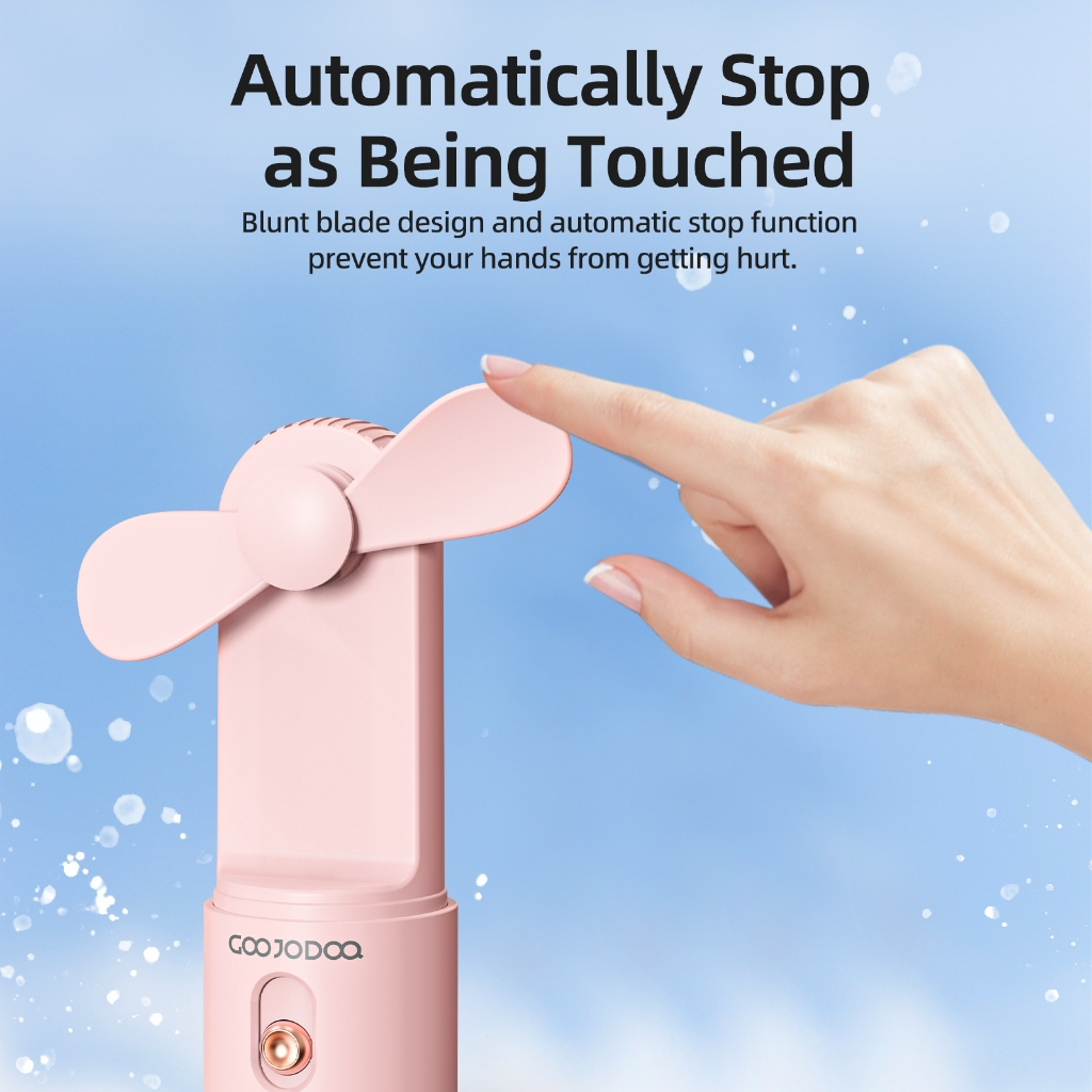 GOOJODOQ Pocket Hand Held Fan FS083 2500maH_thumbnail_5