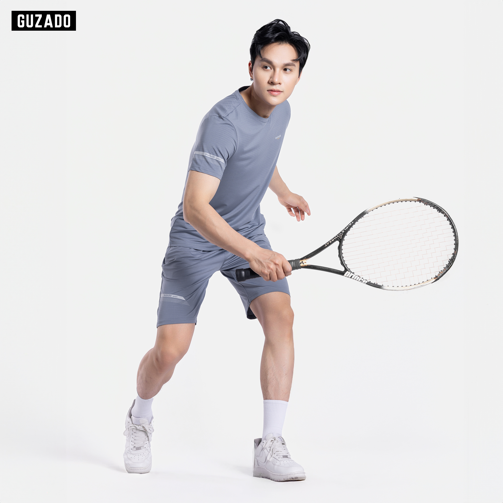 Bộ Thể Thao Nam GUZADO Mẫu Cộc Tay Mặc Thể Thao GBH01_thumbnail_12