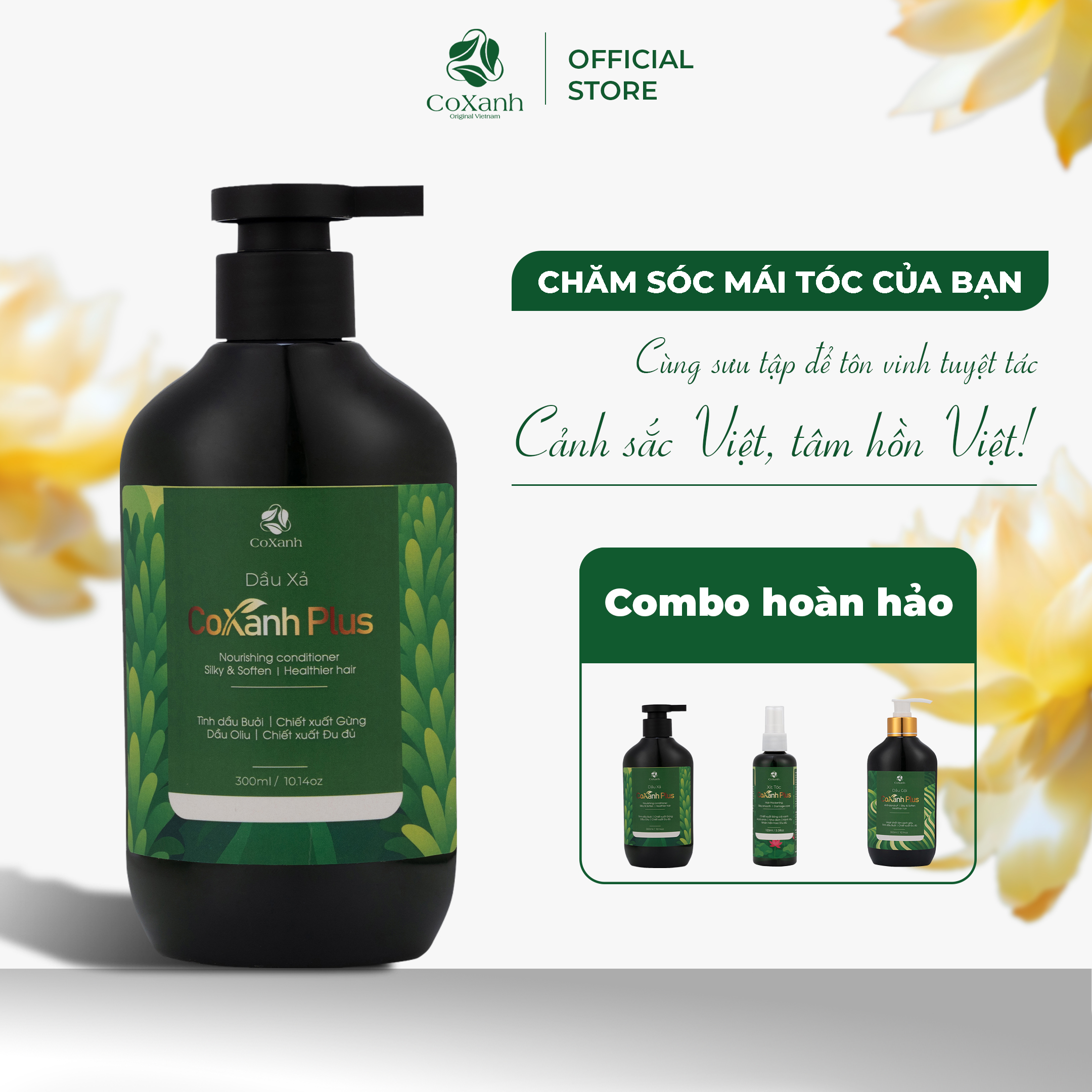 Dầu Xả Cỏ Xanh Plus