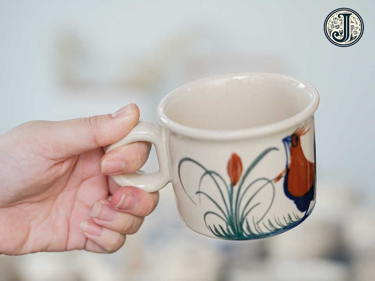 Ly gốm uống trà 210ml  J000313