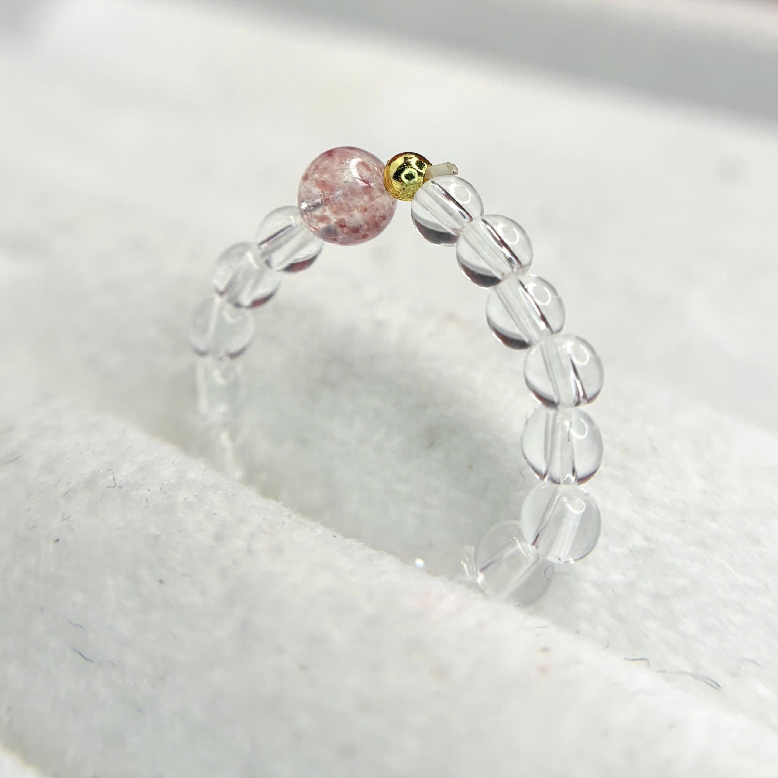 Nhẫn kiểu phong thuỷ đá clear quart + tourmaline._thumbnail_2