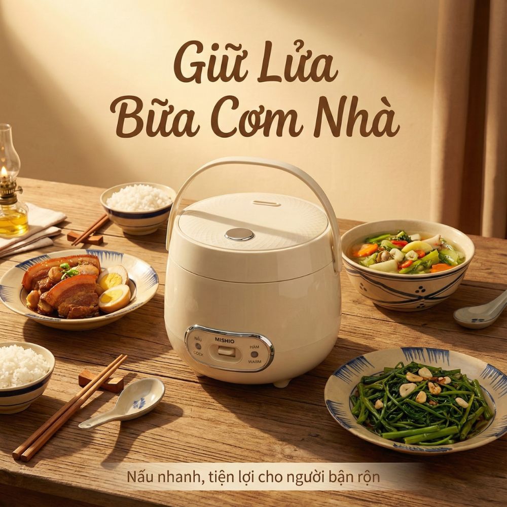 Nồi cơm điện 1.2L Mishio MK387_thumbnail_3