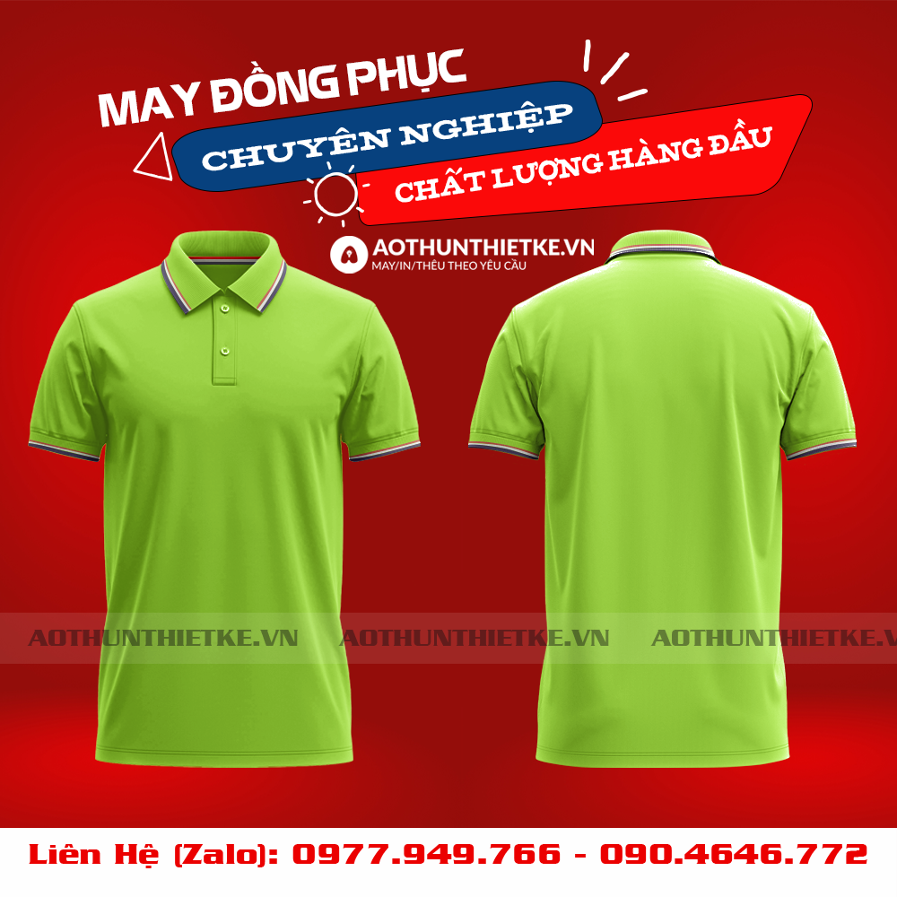 Áo Đồng Phục Polo 3 Sọc Chuối Non_thumbnail_0