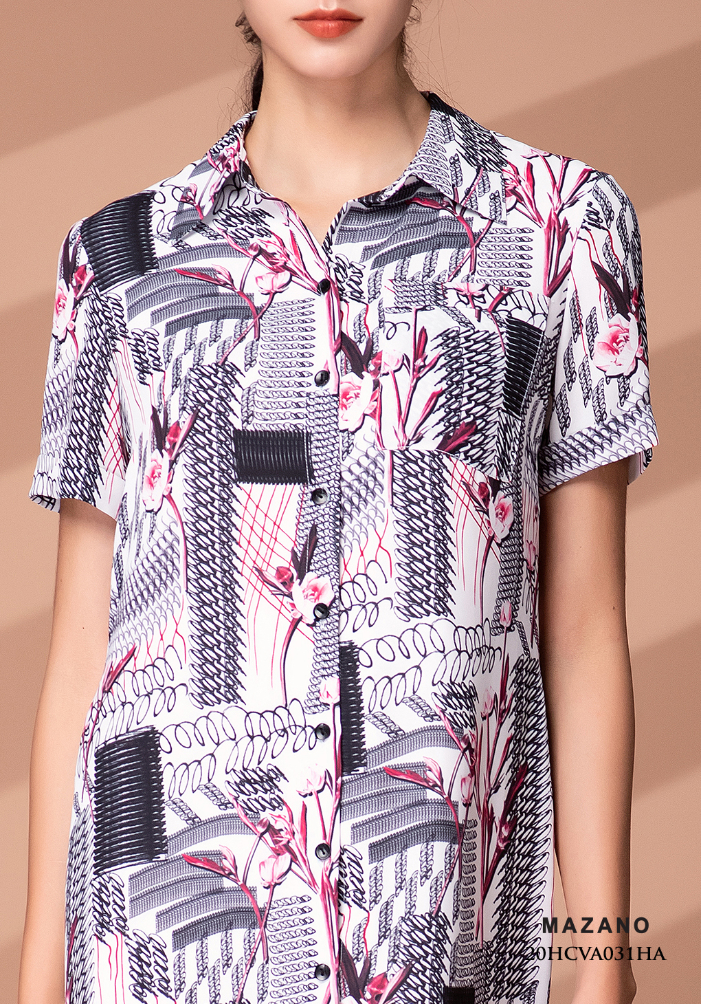 Đầm sơ mi họa tiết cơ bản_thumbnail_4