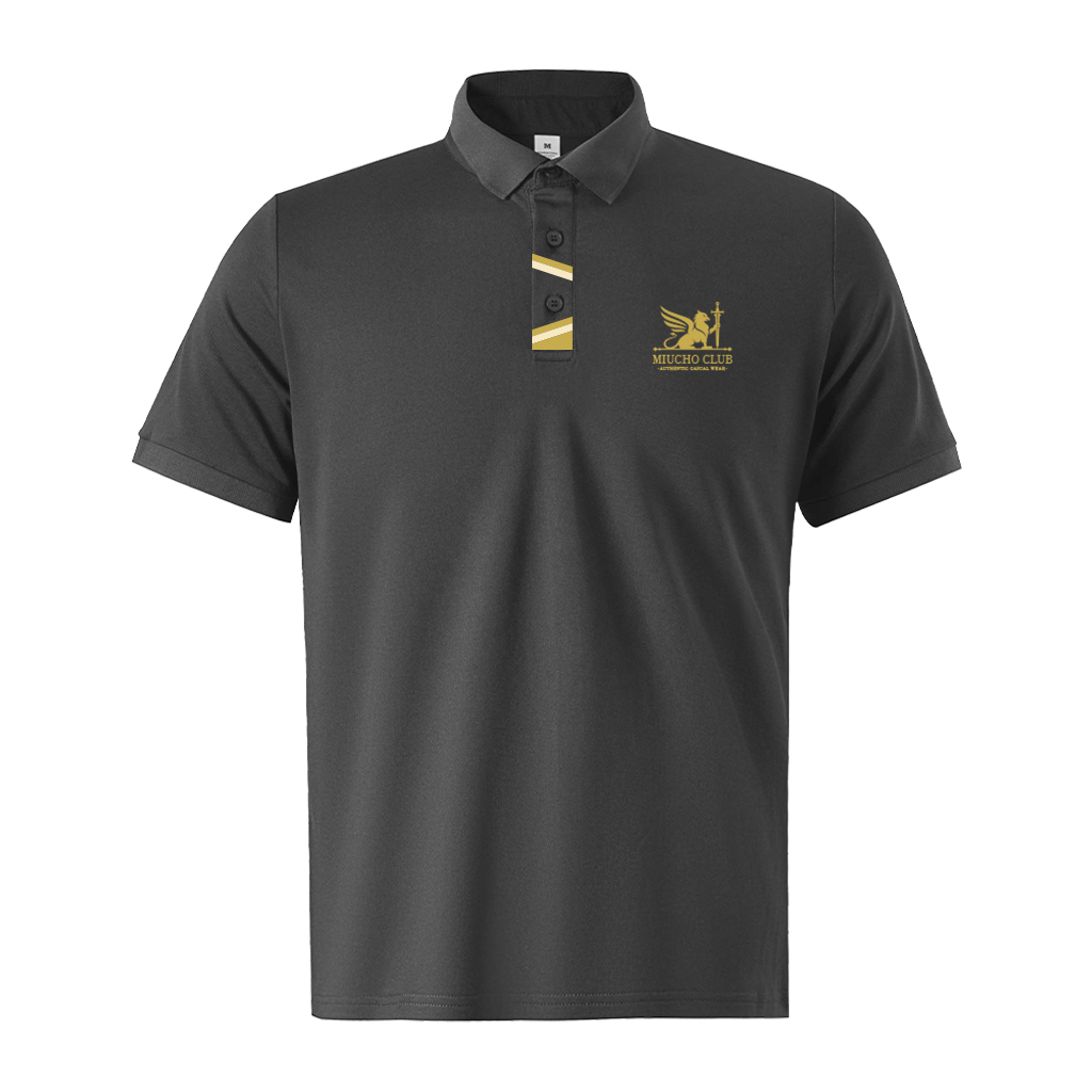 Áo polo nam form vừa 1867 Miucho Iconic vải cá sấu đứng form thoáng mát in basic_thumbnail_12