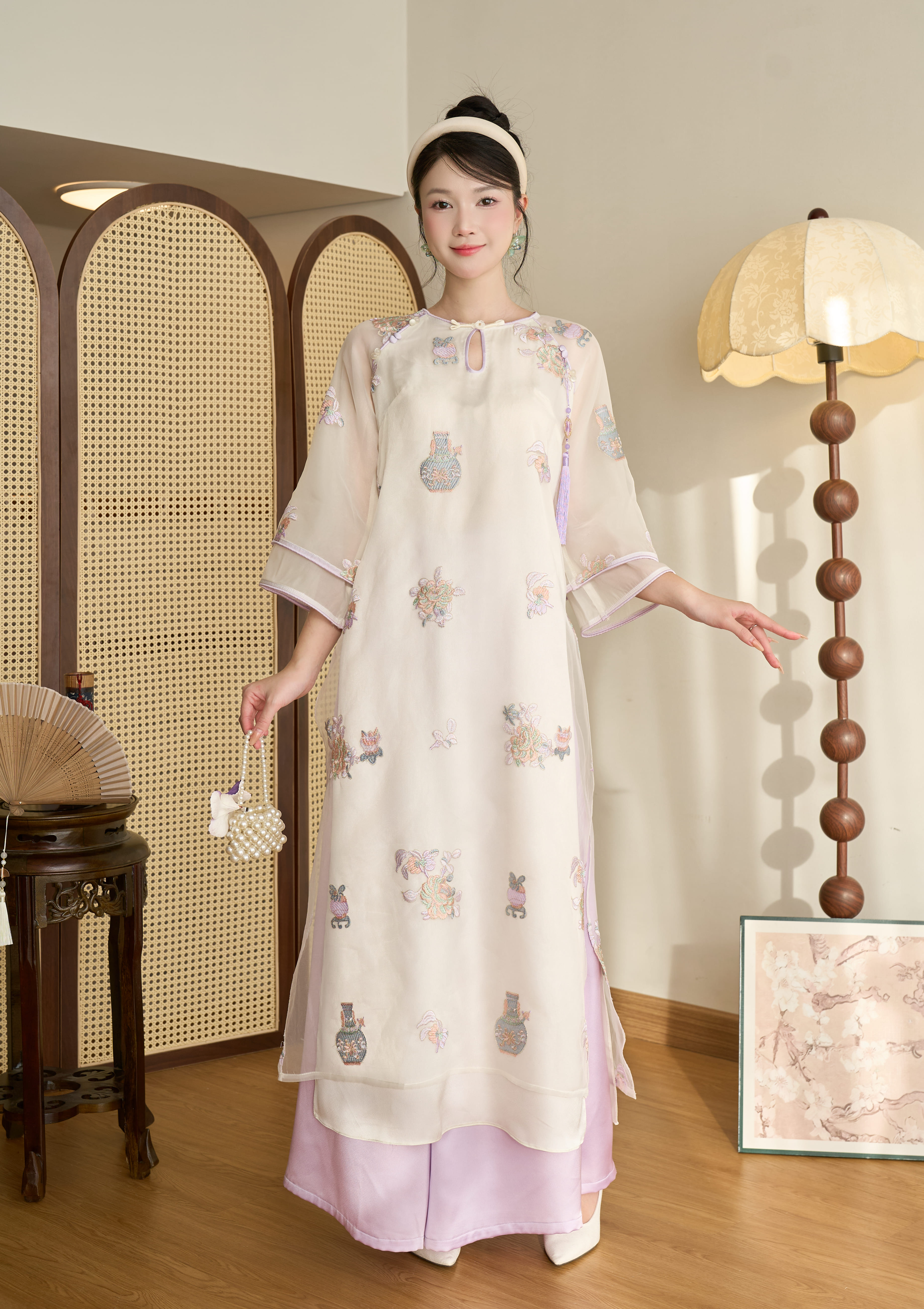 Áo dài Mộng Bình