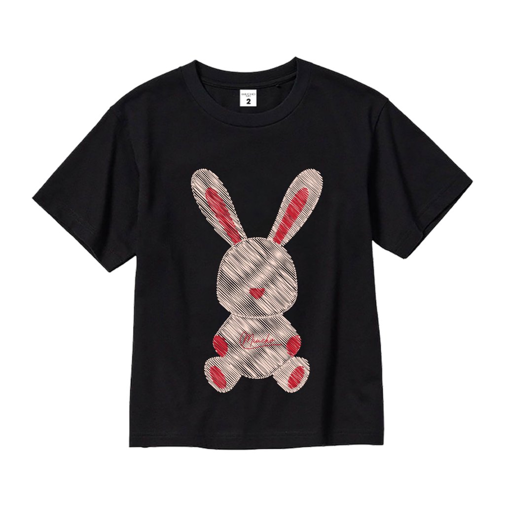 Áo thun cho bé gái form rộng AED1176 Miucho Kid tay ngắn cổ tròn in artwork_thumbnail_7
