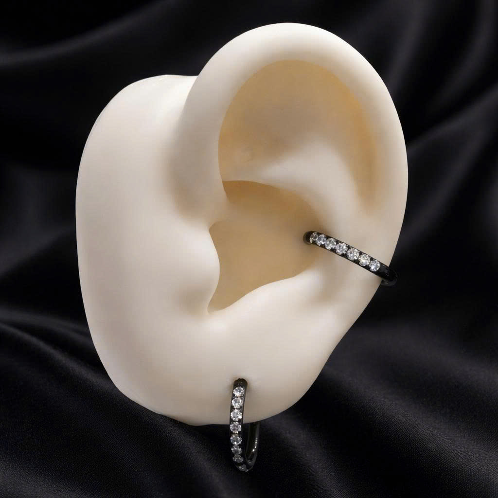 Khuyên vòng kiểu đen kim cương 12mm dày 1.6_thumbnail_3