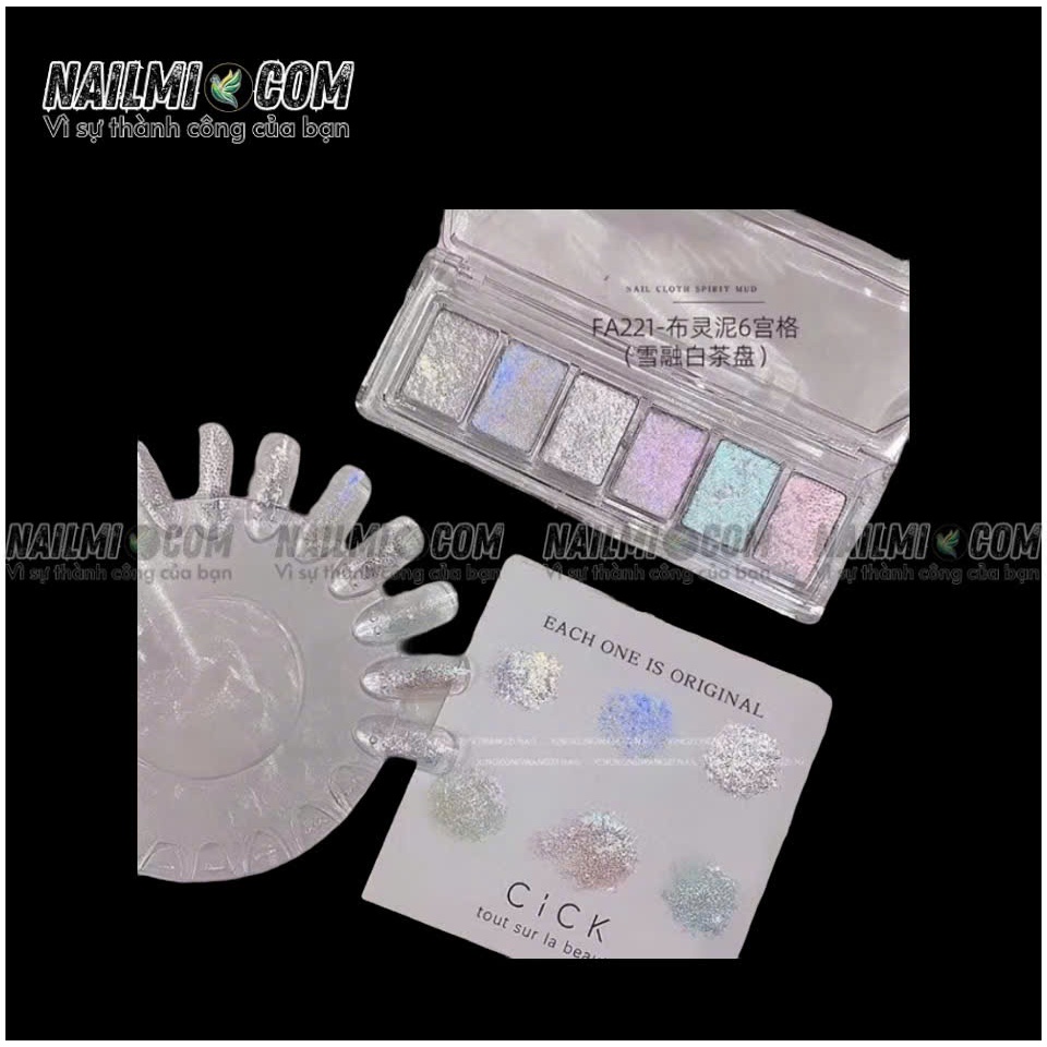 Set tráng gương nén - 6 ngăn - mã 04