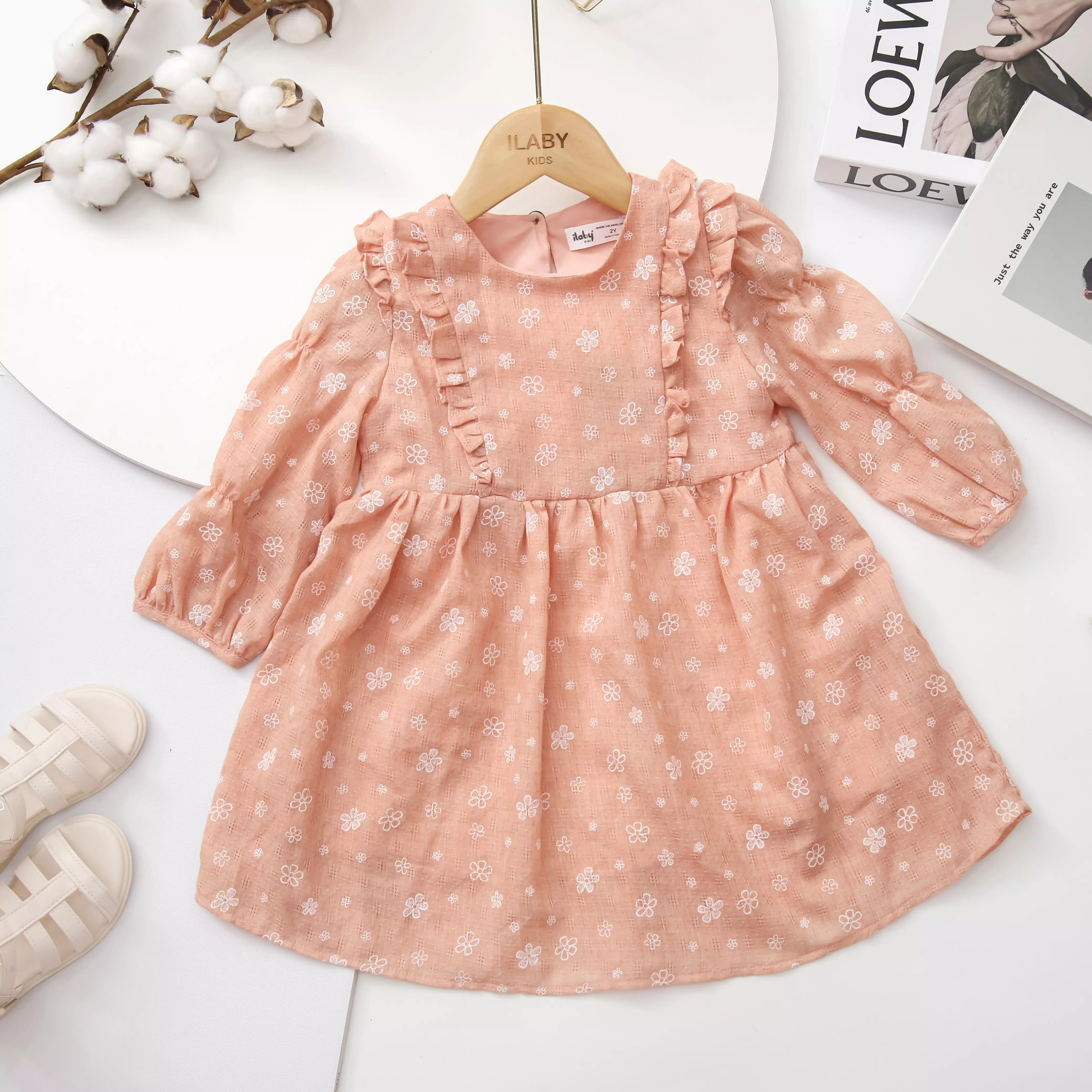 Váy cổ  tròn vai cánh tiên_thumbnail_0