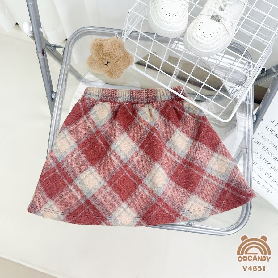 Váy chữ A caro BE ĐỎ_thumbnail_2